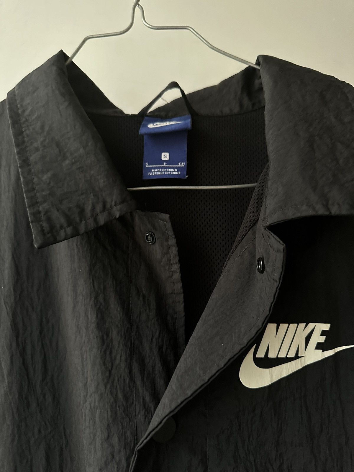 Nike Nike Coach Jacket Nylon Big logo Center Swoosh Y2K Size US M / EU 48-50 / 2 - 4 Thumbnail