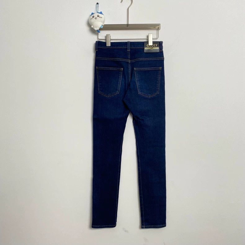 Gucci Gucci Leather jeans 2502-Nextarrow Size US 30 / EU 46 - 3 Thumbnail