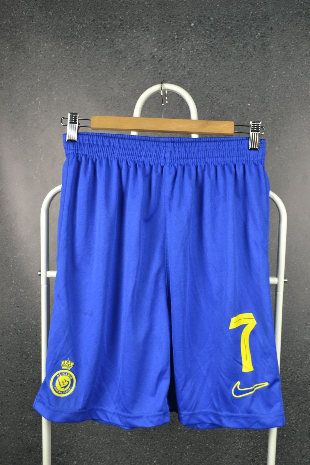 Other Al Nassr Saudi Arabia #7 Ronaldo soccer shorts Nike Size US 34 / EU 50 - 1 Thumbnail