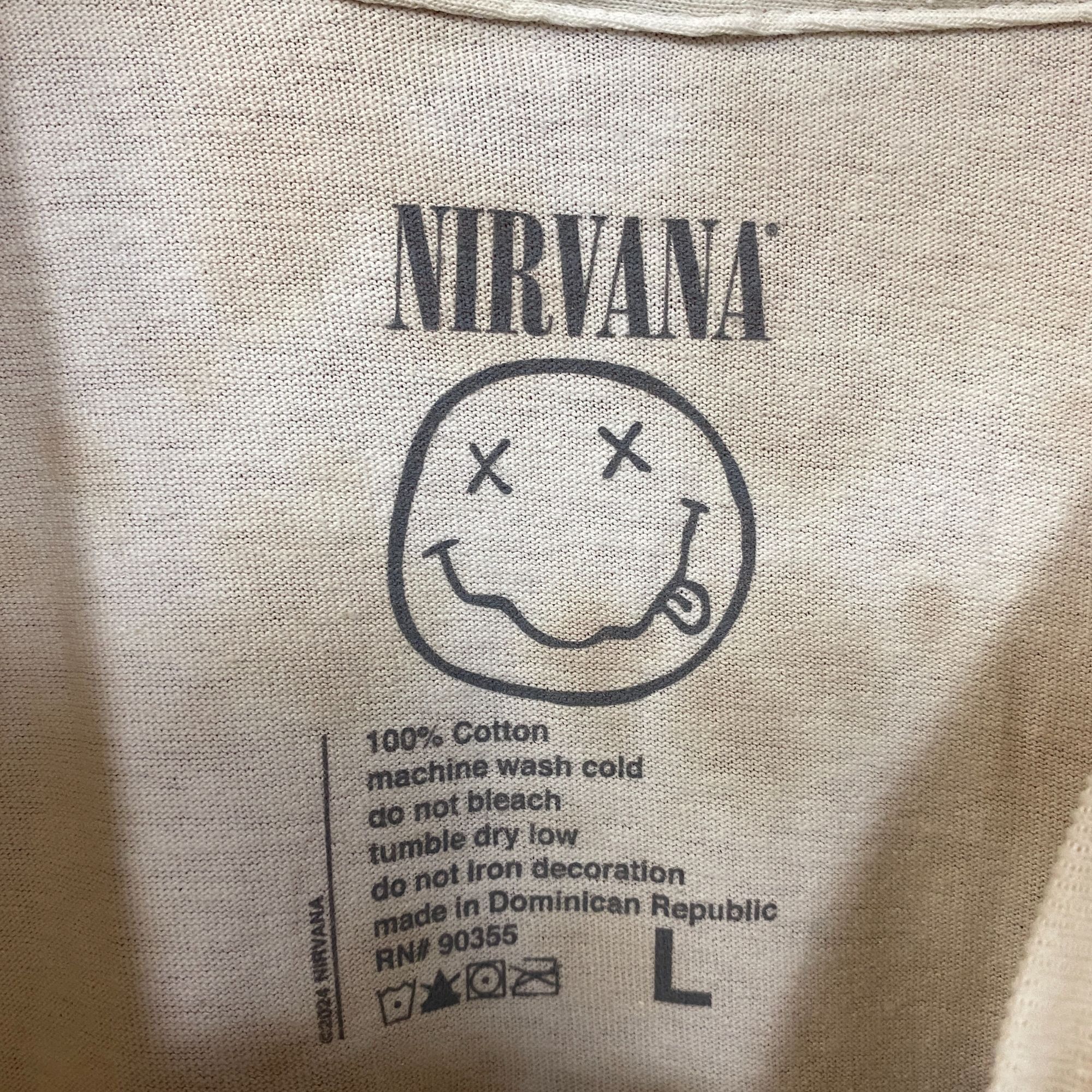 Nirvana Nirvana Band Portait Tiedye Tshirt size Large Size US L / EU 52-54 / 3 - 4 Thumbnail
