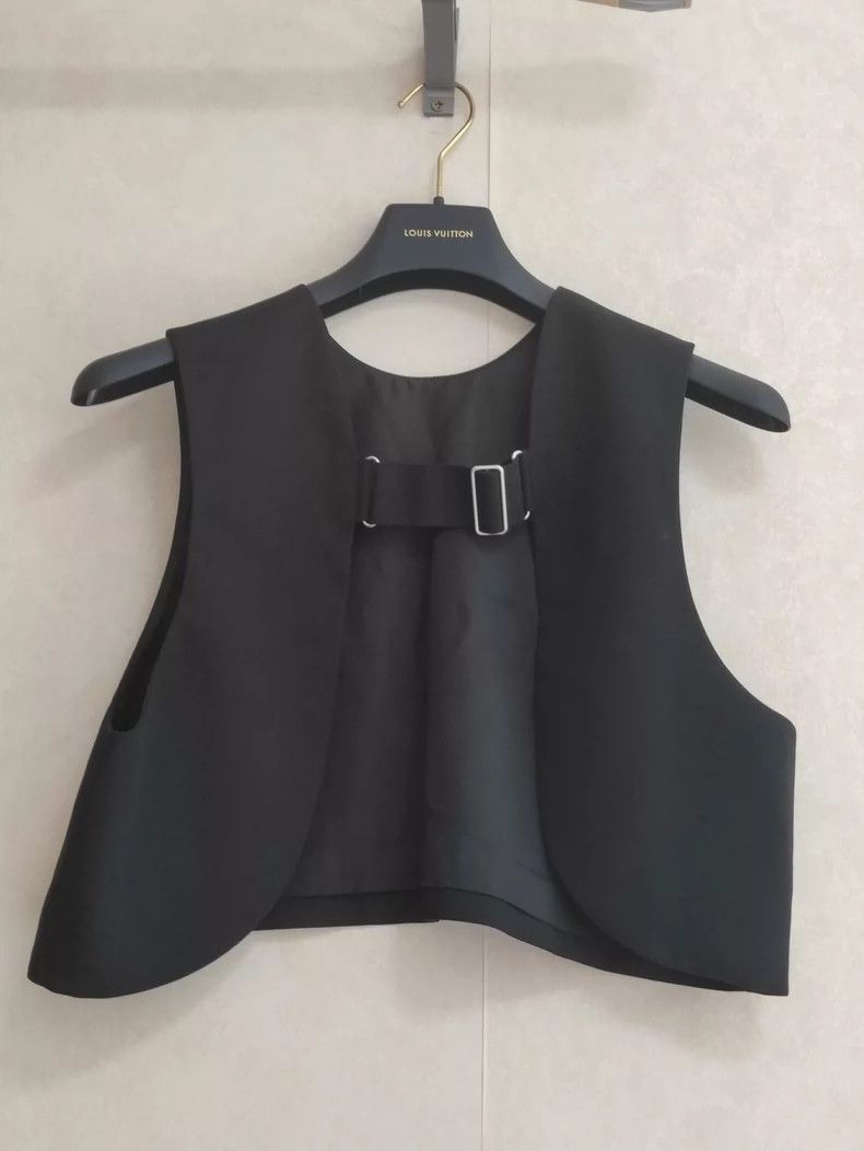Jil Sander Jil sander Black vest 2505-Nextarrow Size US M / EU 48-50 / 2 - 3 Thumbnail