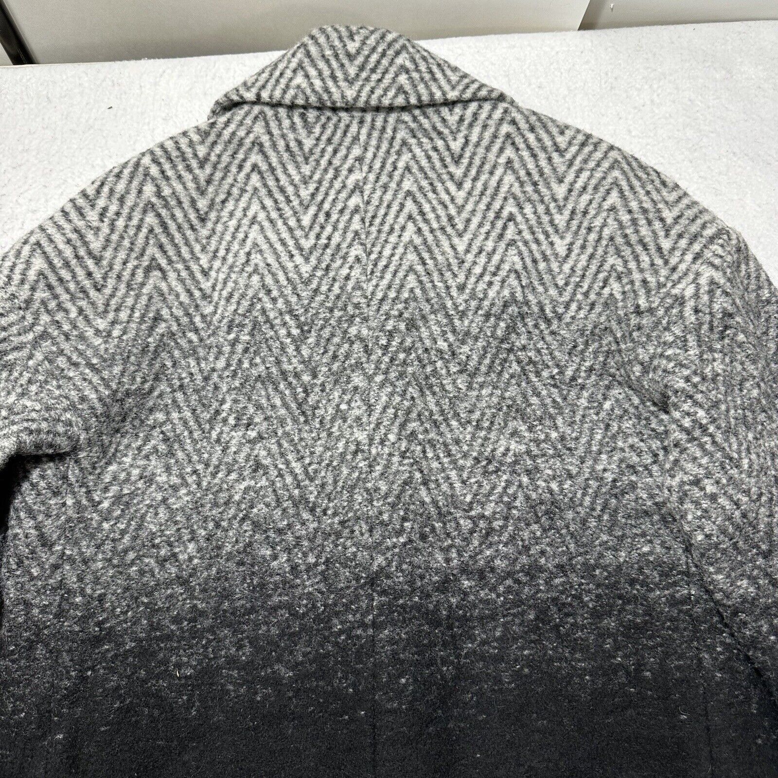 Other Talbots 4 Wool Pea Coat Button Front Heavyweight Gray Coat Size S / US 4 / IT 40 - 13 Thumbnail