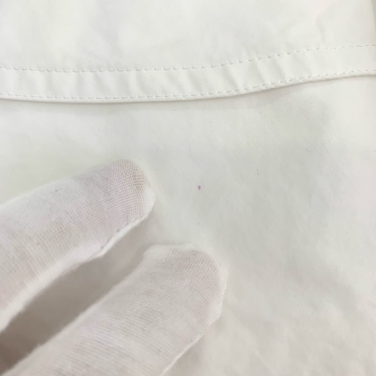 Louis Vuitton [Louis Vuitton] Logo Button Tiered White Cotton Midi Skirt 4 Size 40" / US 18 - 6 Thumbnail