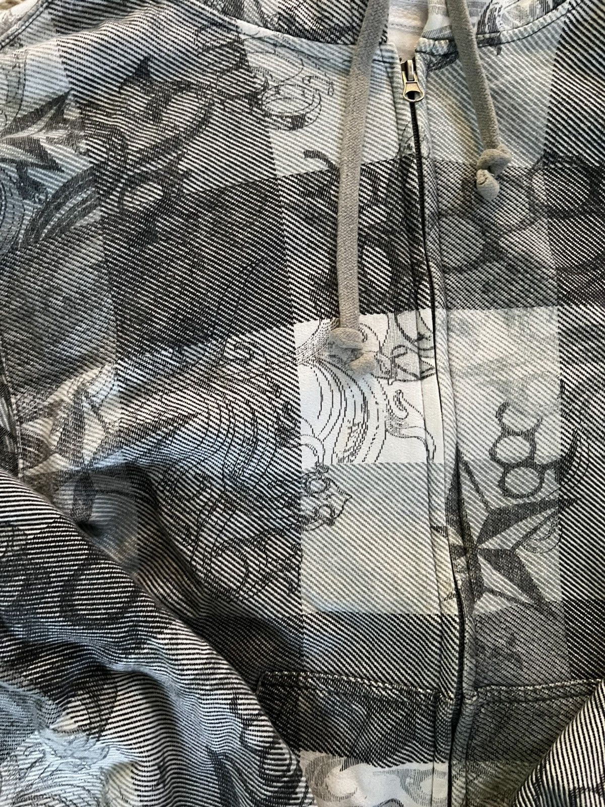 Carbon Y2K Carbon Zip up Size US XXL / EU 58 / 5 - 2 Thumbnail