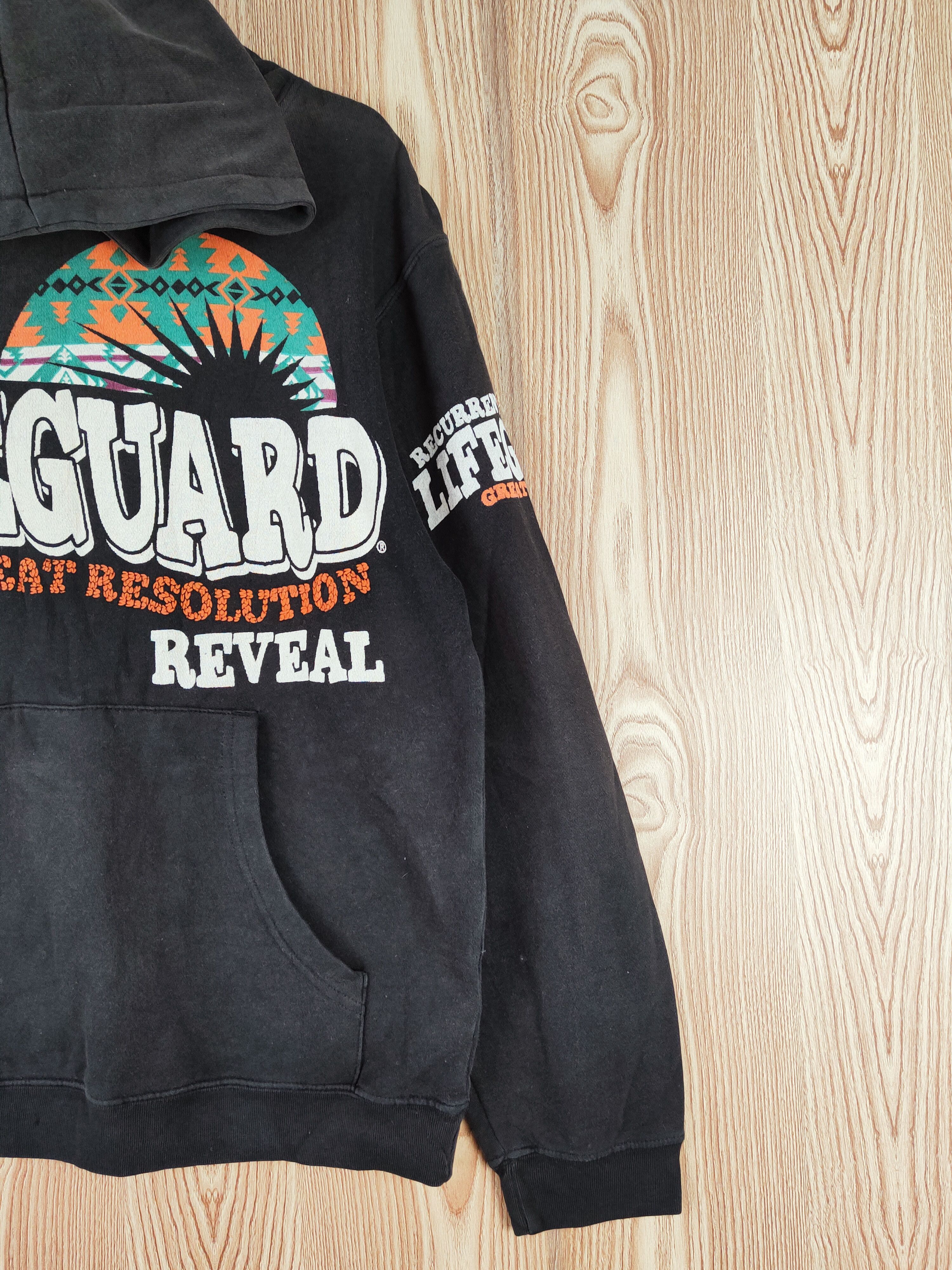 Japanese Brand Lifeguard Black Faded Hoodie Sweatshirts #W121 Size US M / EU 48-50 / 2 - 6 Thumbnail