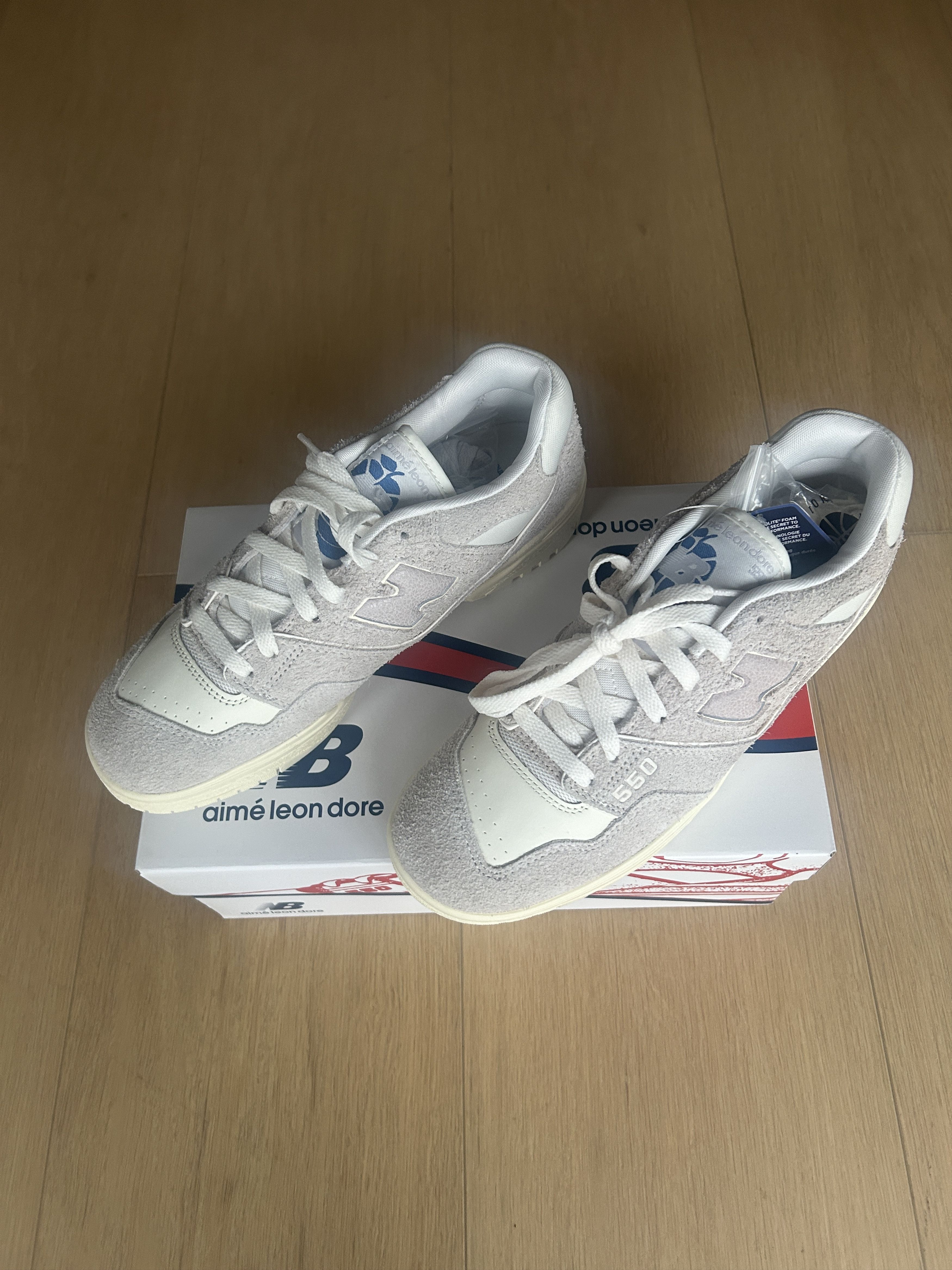 New Balance New Balance 550 – Aime Leon Dore Grey Suede Size US 10 / EU 43 - 2 Thumbnail