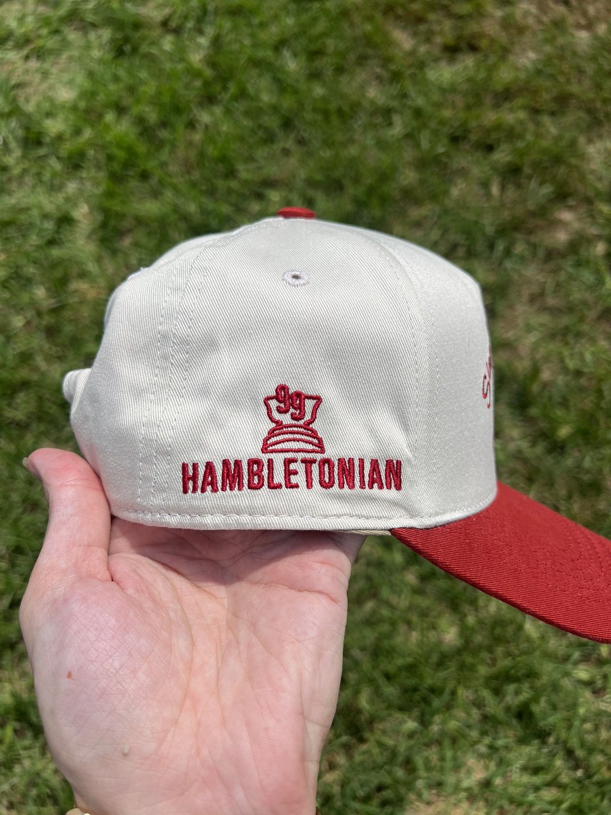 Siegelman Stable Sand Red Hambletonian Snapback Hat in Beige, Men's — image 3 of 6