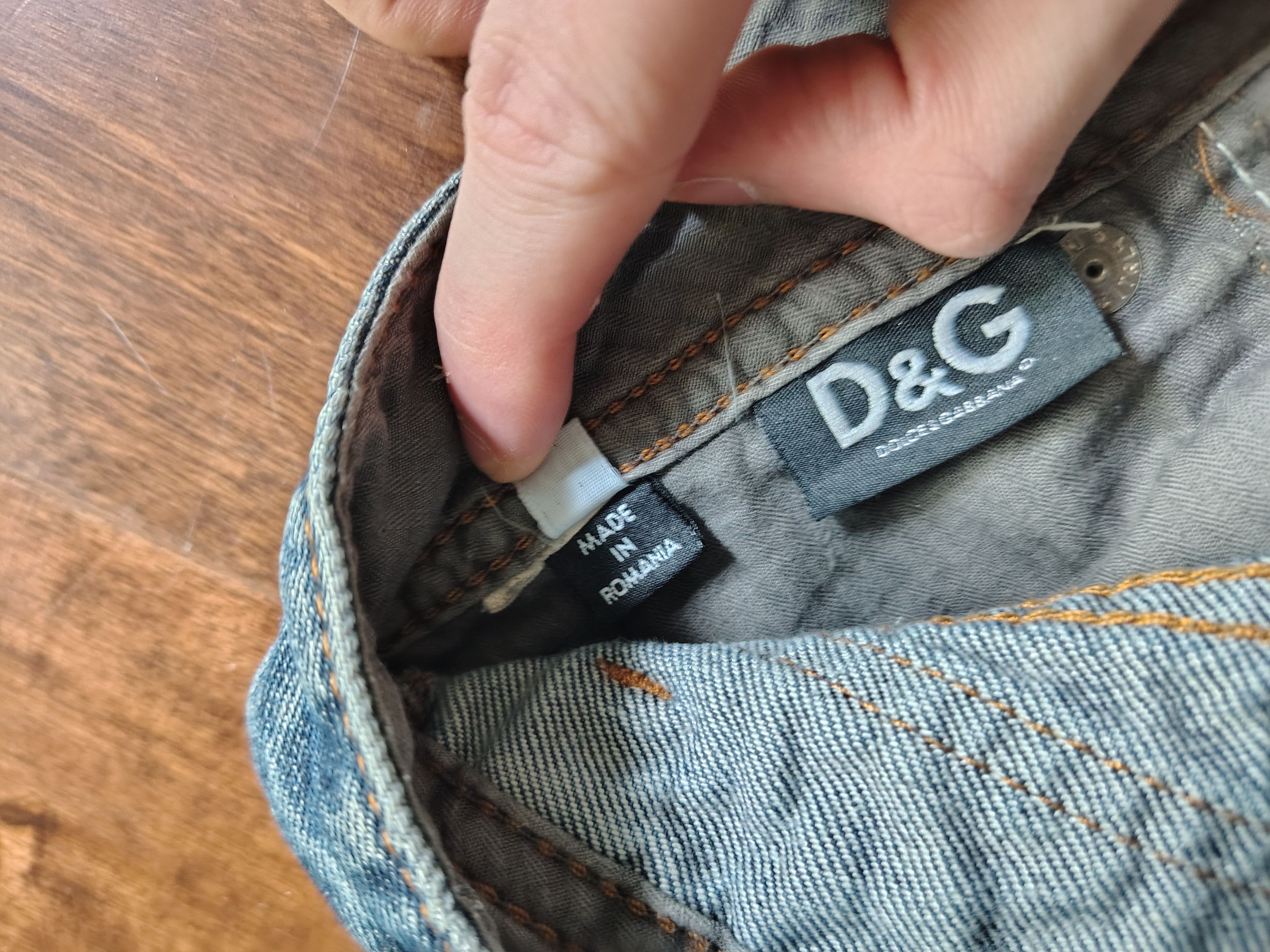 Dolce & Gabbana Dolce & Gabbana 'Love Affair Denim' Size US 28 / EU 44 - 6 Thumbnail