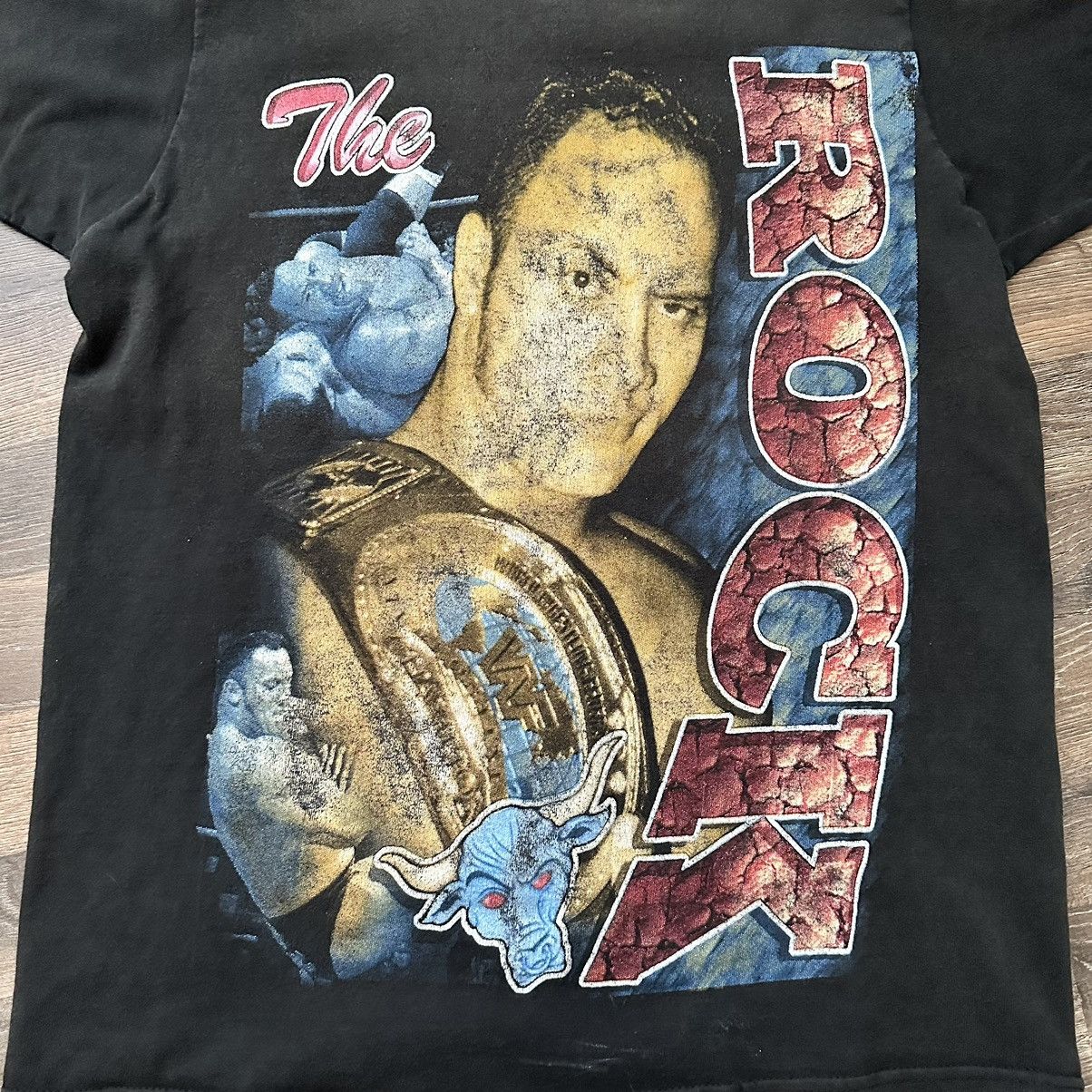 Rap Tees × Vintage Vintage 90s The Rock Rap Tee Size US M / EU 48-50 / 2 - 3 Thumbnail