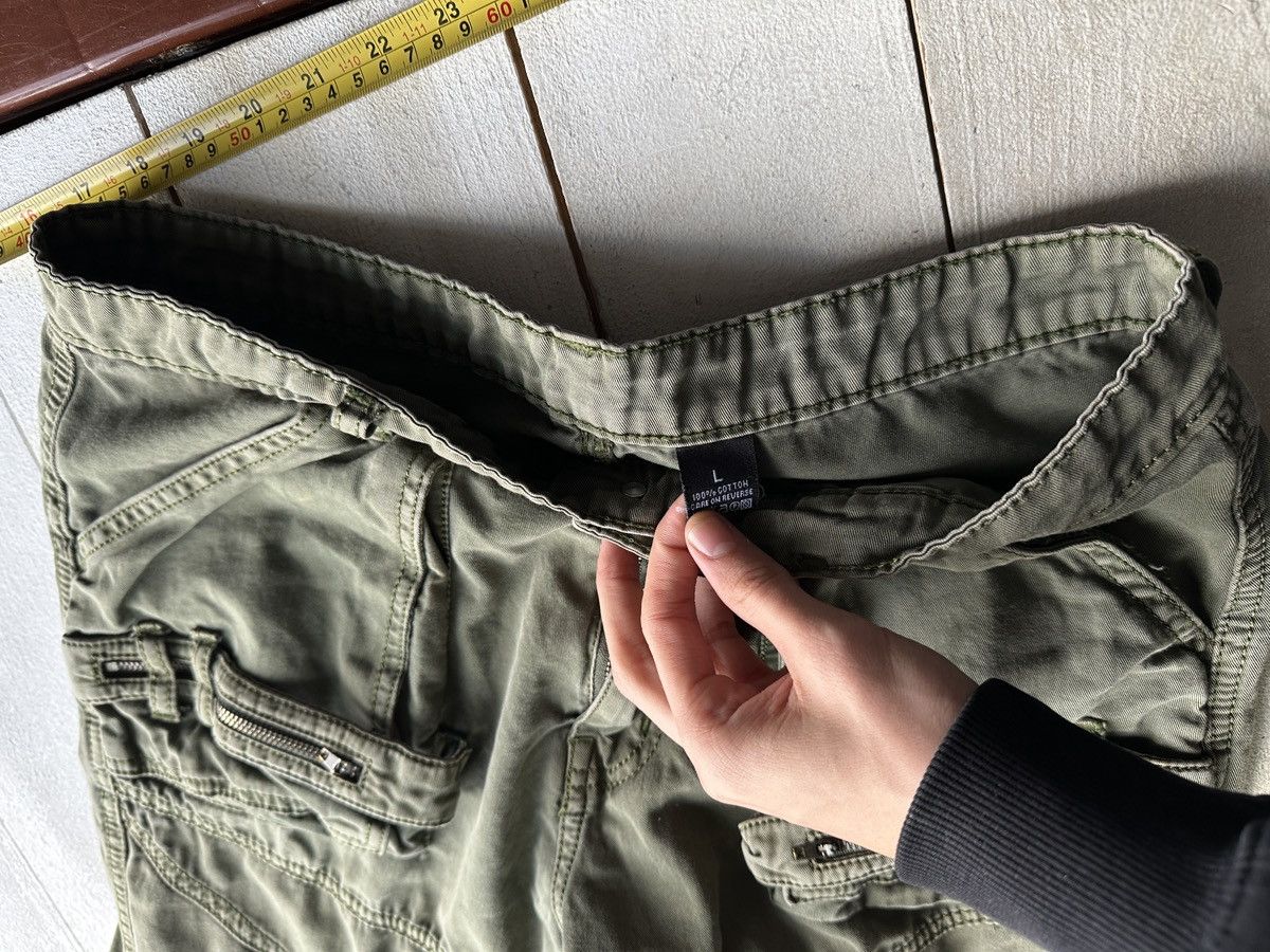 Other 🚨RARE 90s MULTIPOCKET Stone Wash OLIVE GREEN Jeans Mens 30 Size US 30 / EU 46 - 9 Thumbnail