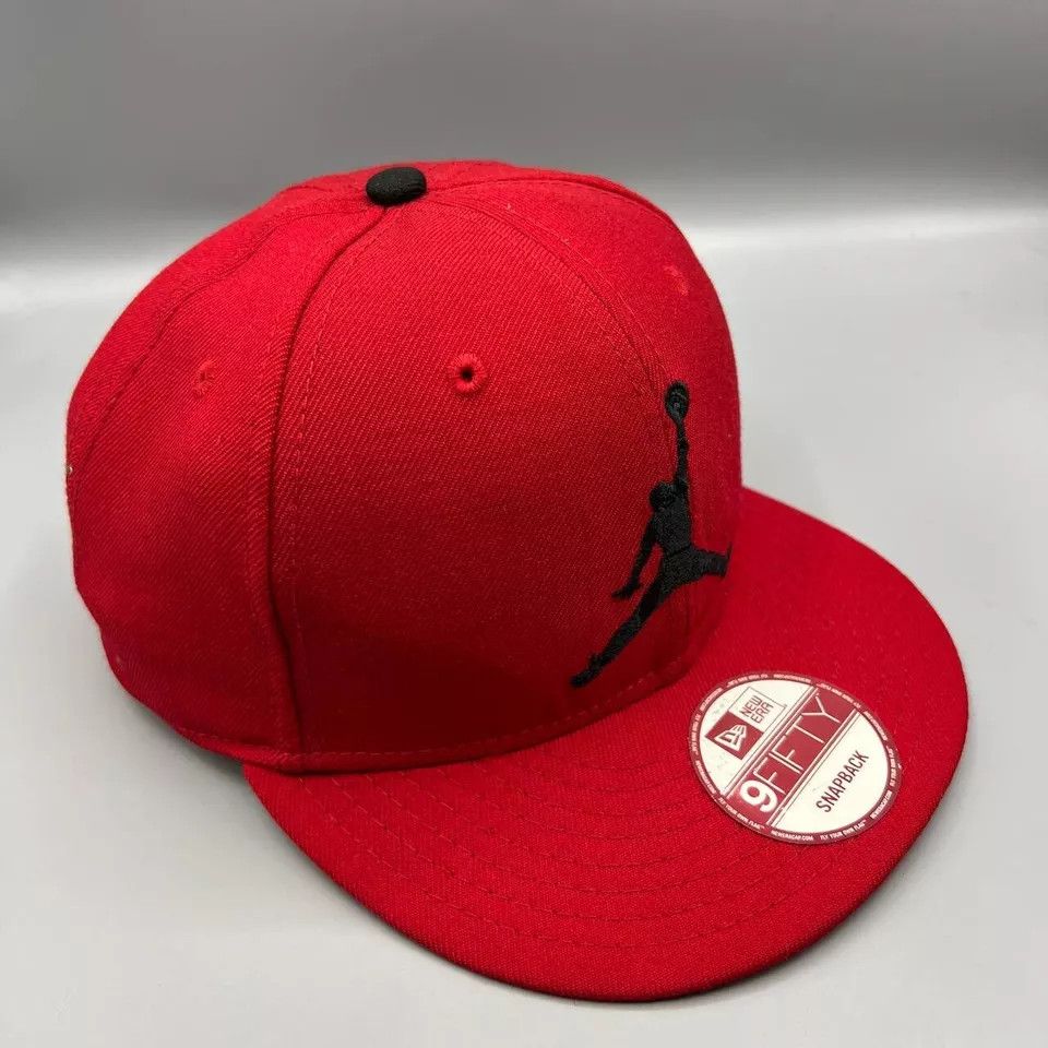 New Era Air Jordan Hat Men Embroidered 9Fifty New Era Snap Back Cap Size ONE SIZE - 3 Thumbnail