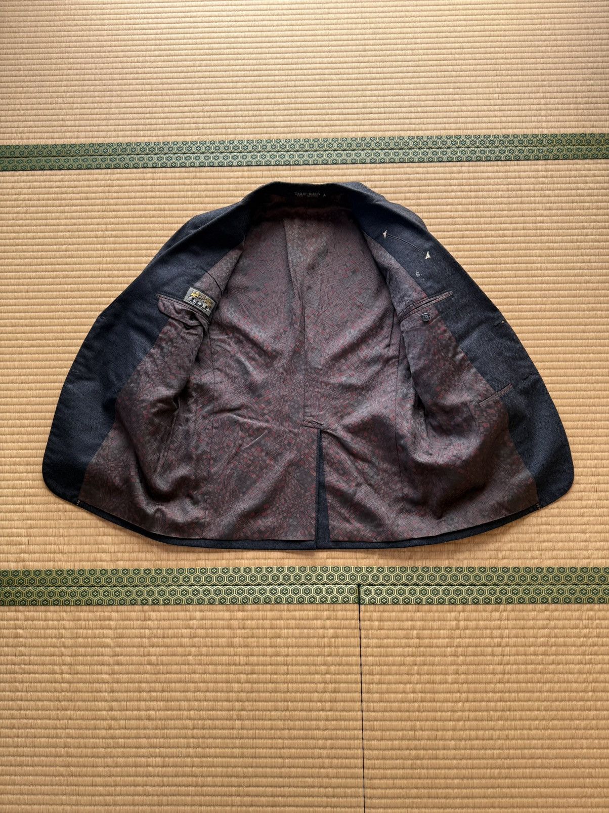 Other Spring&Autumn Japanese Vintage NIKKE TEX Gray Wool Suit Size 40R - 5 Thumbnail