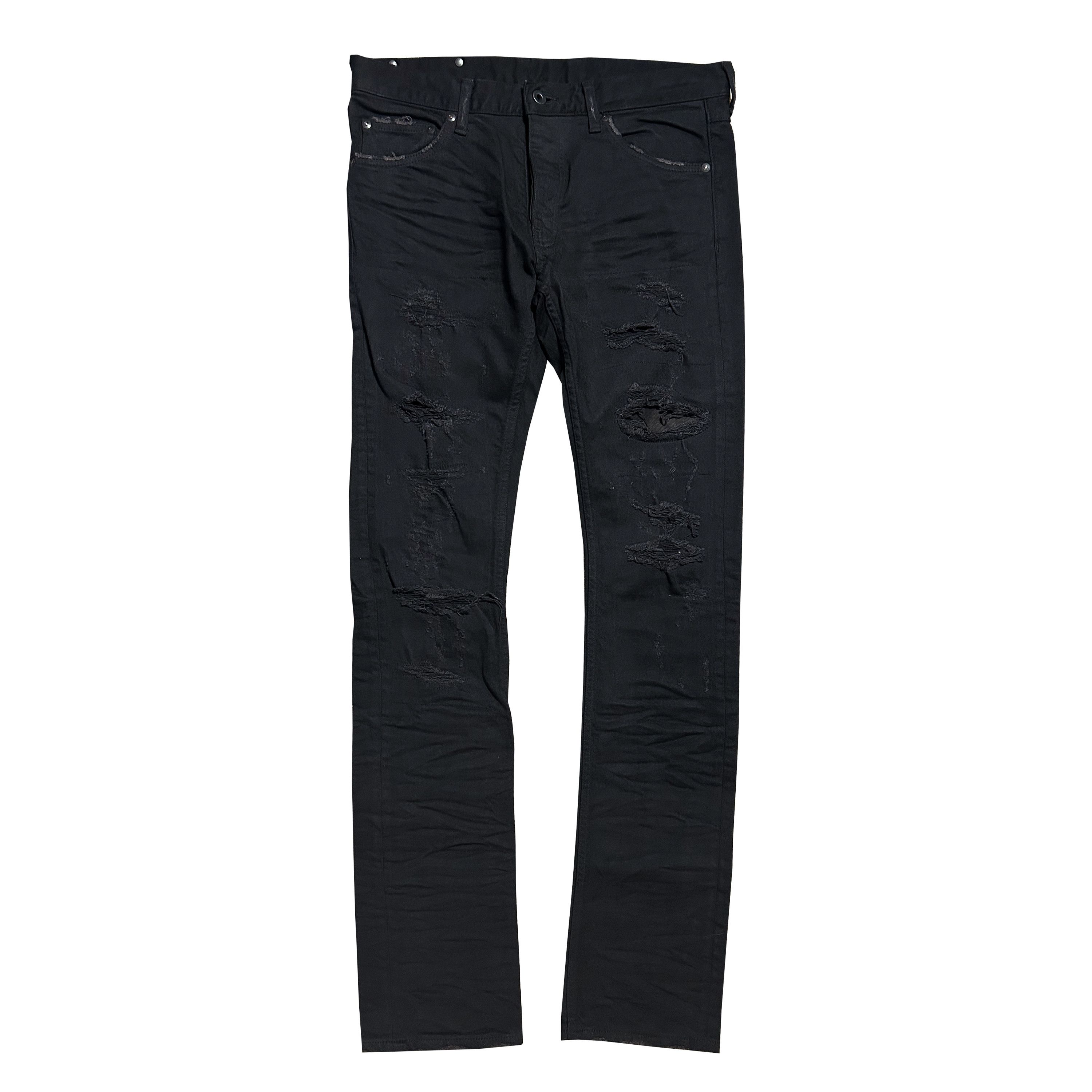 Rick Owens Isamu Katayama Backlash Crash & Repaired Denim | Grailed 