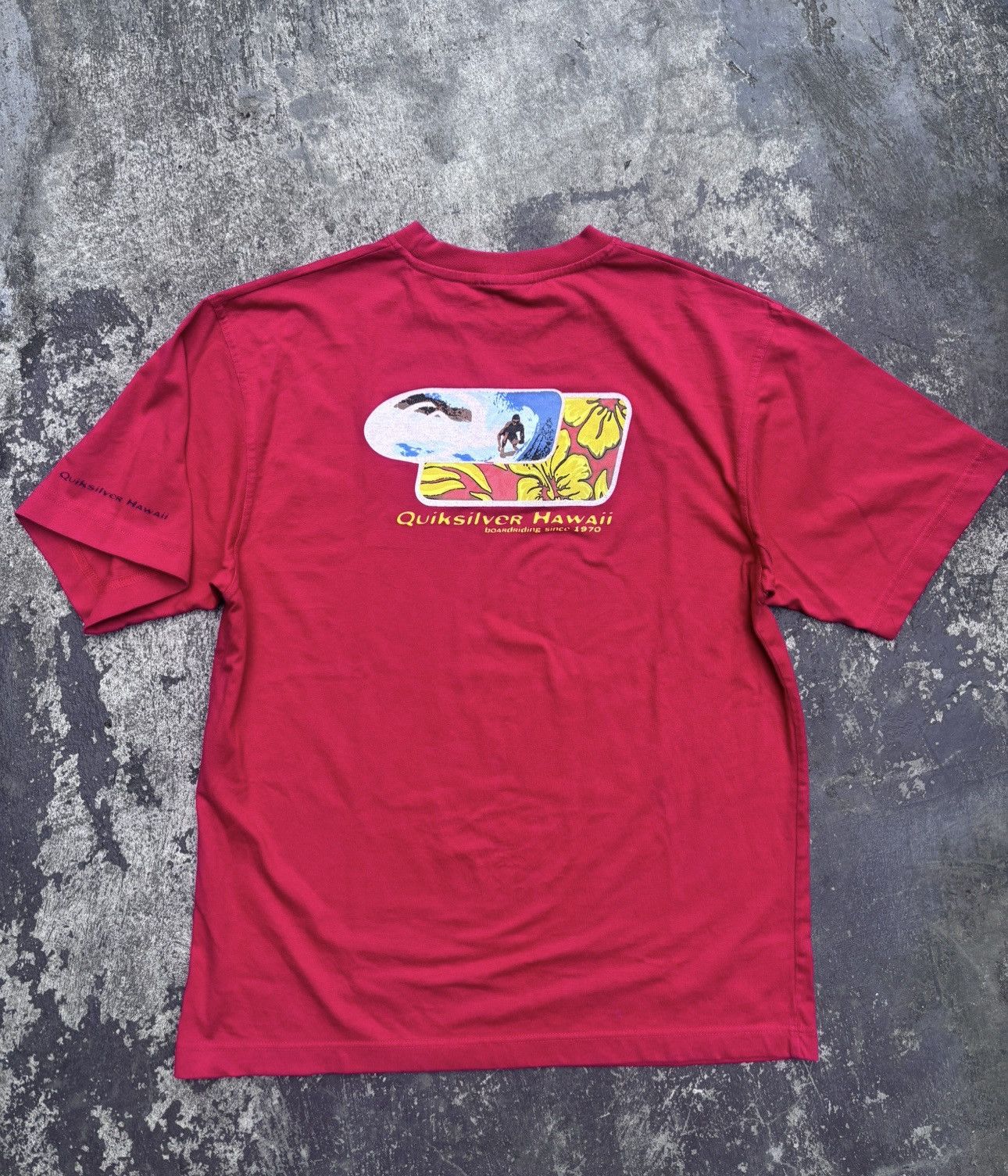 Quiksilver Vintage Quiksilver Surf Tee 00’s Size US M / EU 48-50 / 2 - 2 Thumbnail