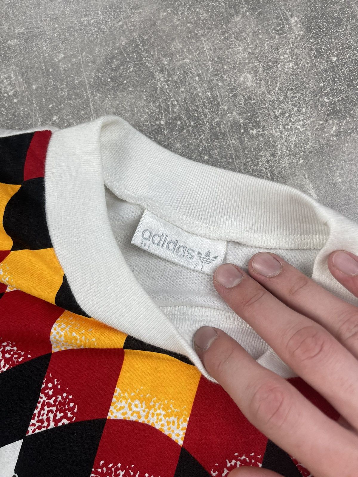 Adidas × Vintage Vintage Adidas 90s Germany Soccer Football Team Size US L / EU 52-54 / 3 - 6 Thumbnail