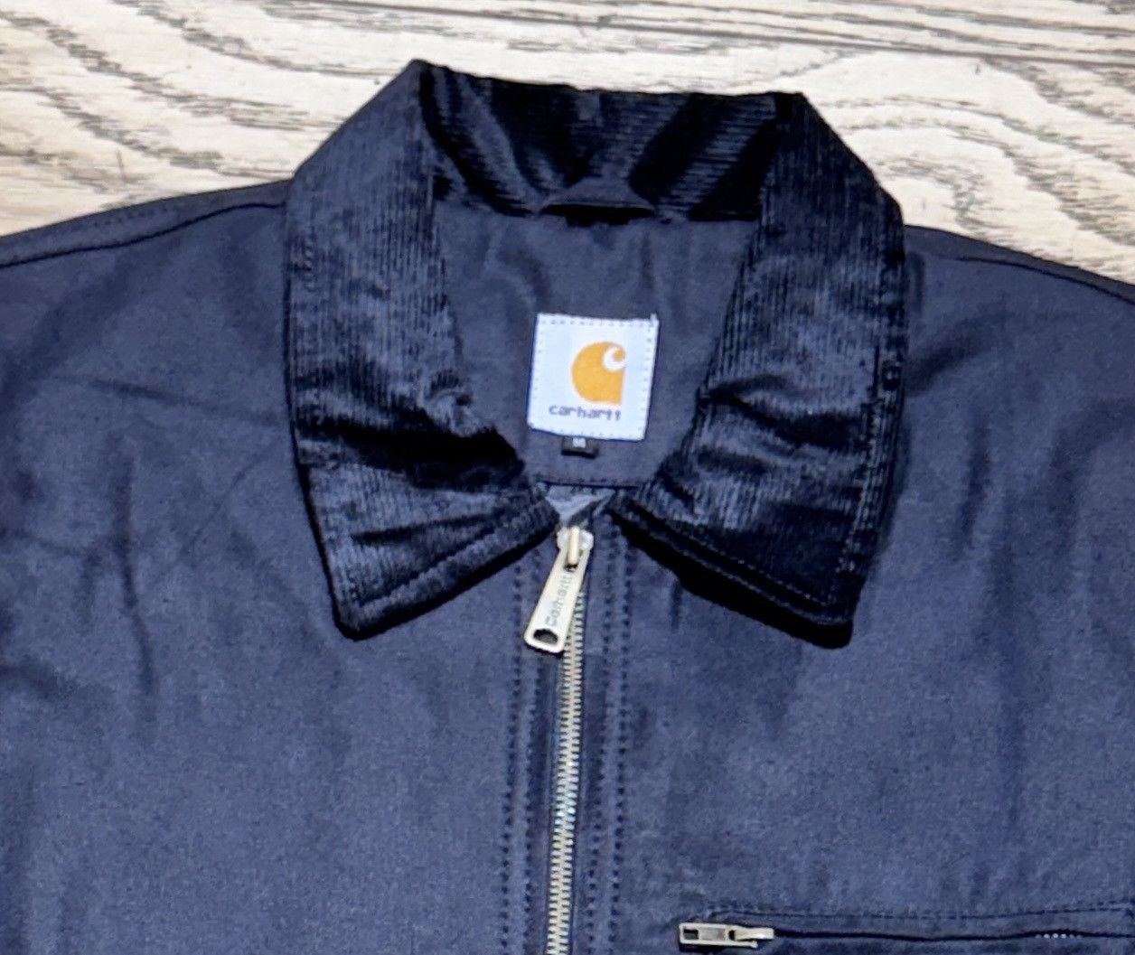 Vintage Carhartt reworked bomer jacket olive green uk size L Size US XL / EU 56 / 4 - 3 Thumbnail