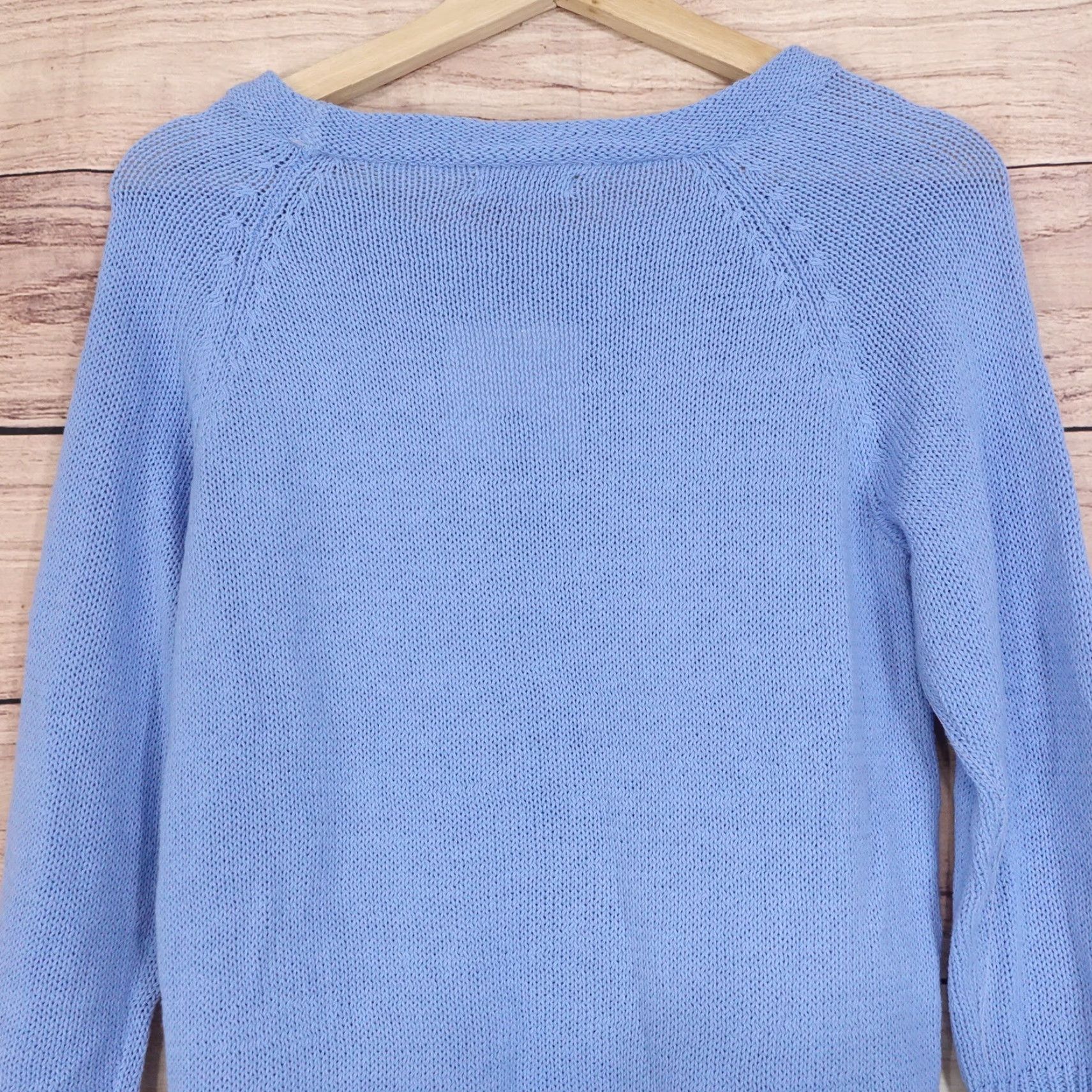 Croft & Barrow CROFT & BARROW Sweater Womens Small Blue Long Sleeve Pullover Sweater Size S / US 4 / IT 40 - 5 Thumbnail