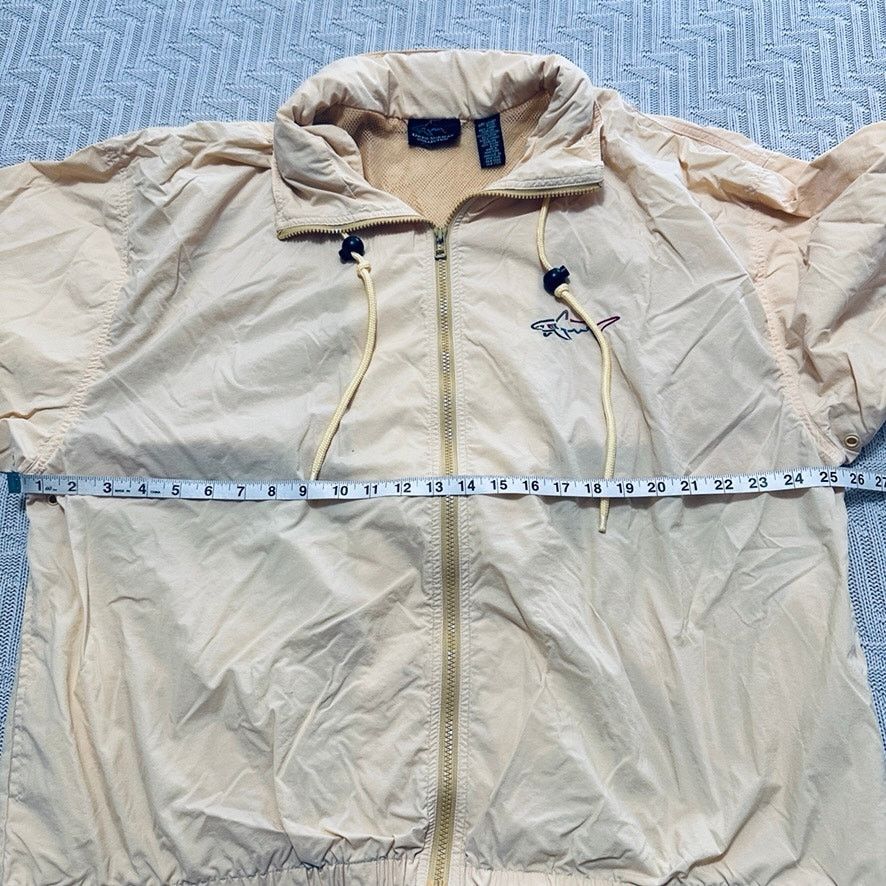 Greg Norman Greg Norman light orange windbreaker size XL Size US XL / EU 56 / 4 - 8 Thumbnail
