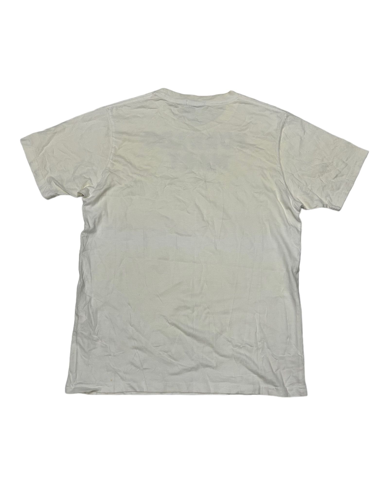 Tornado Mart 🔥TORNADO MART METALLIC WHITE FLARE PRINT T-SHIRT Size US S / EU 44-46 / 1 - 3 Thumbnail