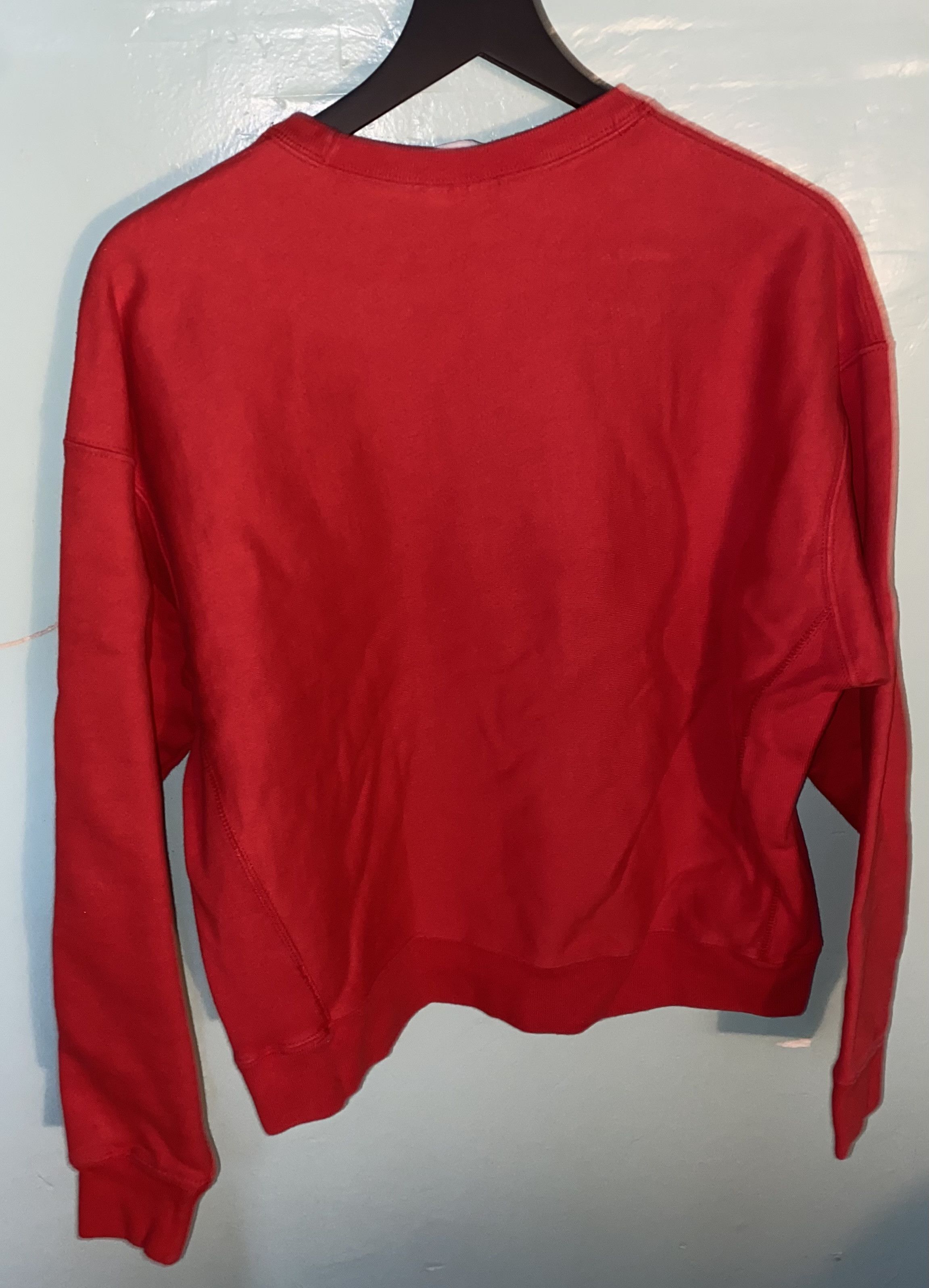 Champion Vintage Champion crewneck red Size US XL / EU 56 / 4 - 2 Thumbnail
