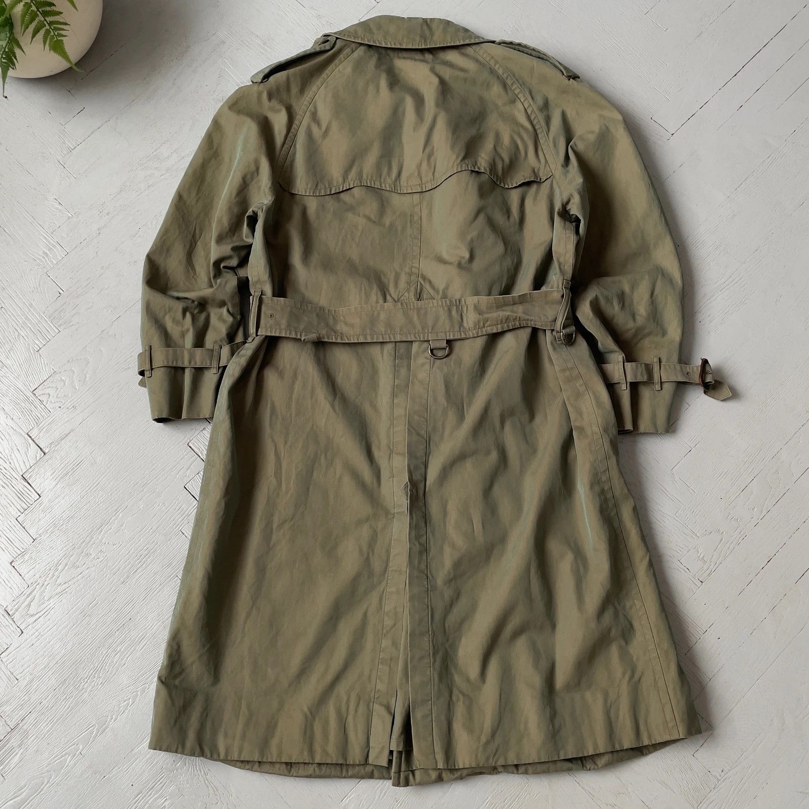 Burberry Vintage Burberry Nova Check Double Breasted Trench Coat Size M / US 6-8 / IT 42-44 - 9 Thumbnail