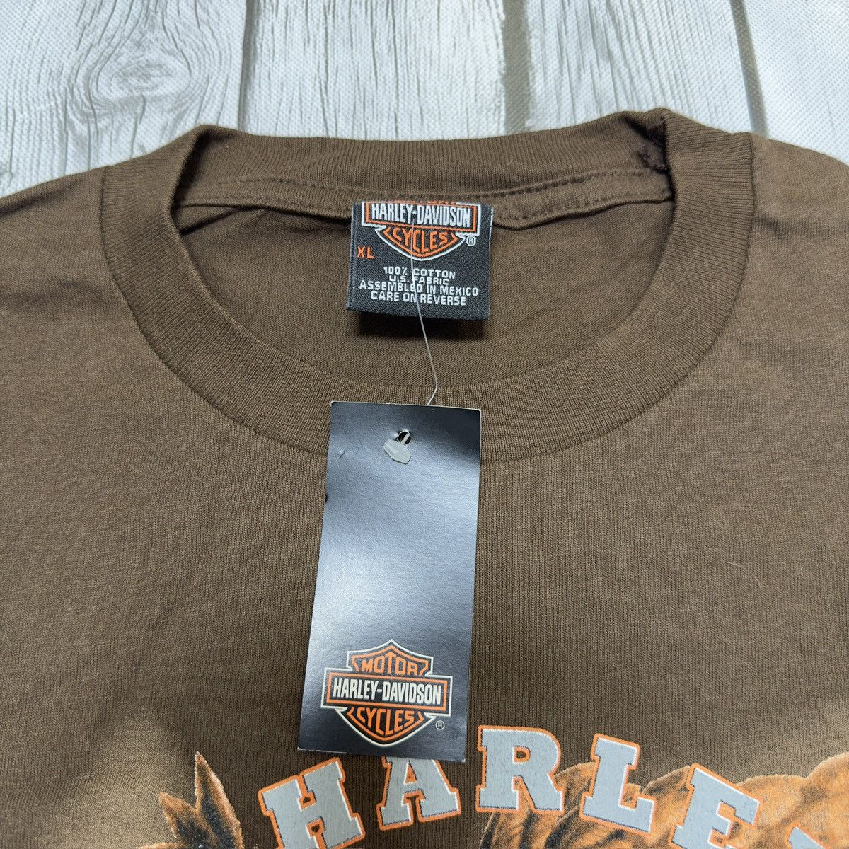 Harley Davidson × Vintage Vintage Harley Davidson tee Size US XL / EU 56 / 4 - 5 Thumbnail