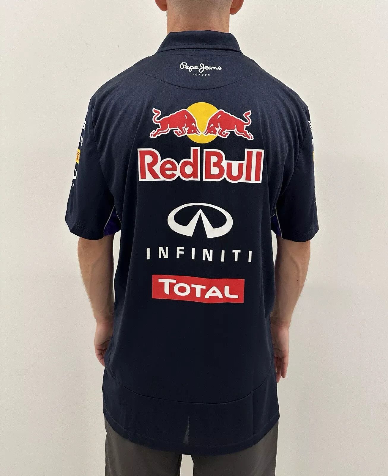 Pepe Jeans Red Bull Racing T-Shirt Jersey Mens Formula 1 F1 Sponsor Size US XXL / EU 58 / 5 - 2 Thumbnail