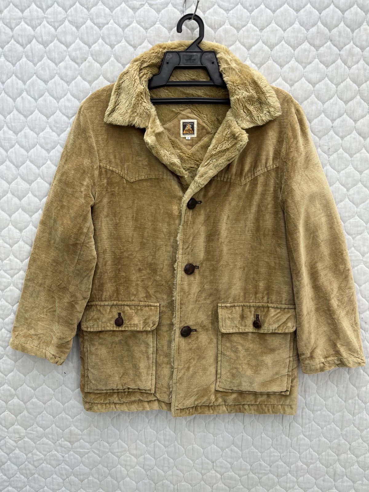image of Toys Mccoy x Vintage Steals VTG Mccoy Velvet Fur Jacket in Brown, Women's (Size Medium)