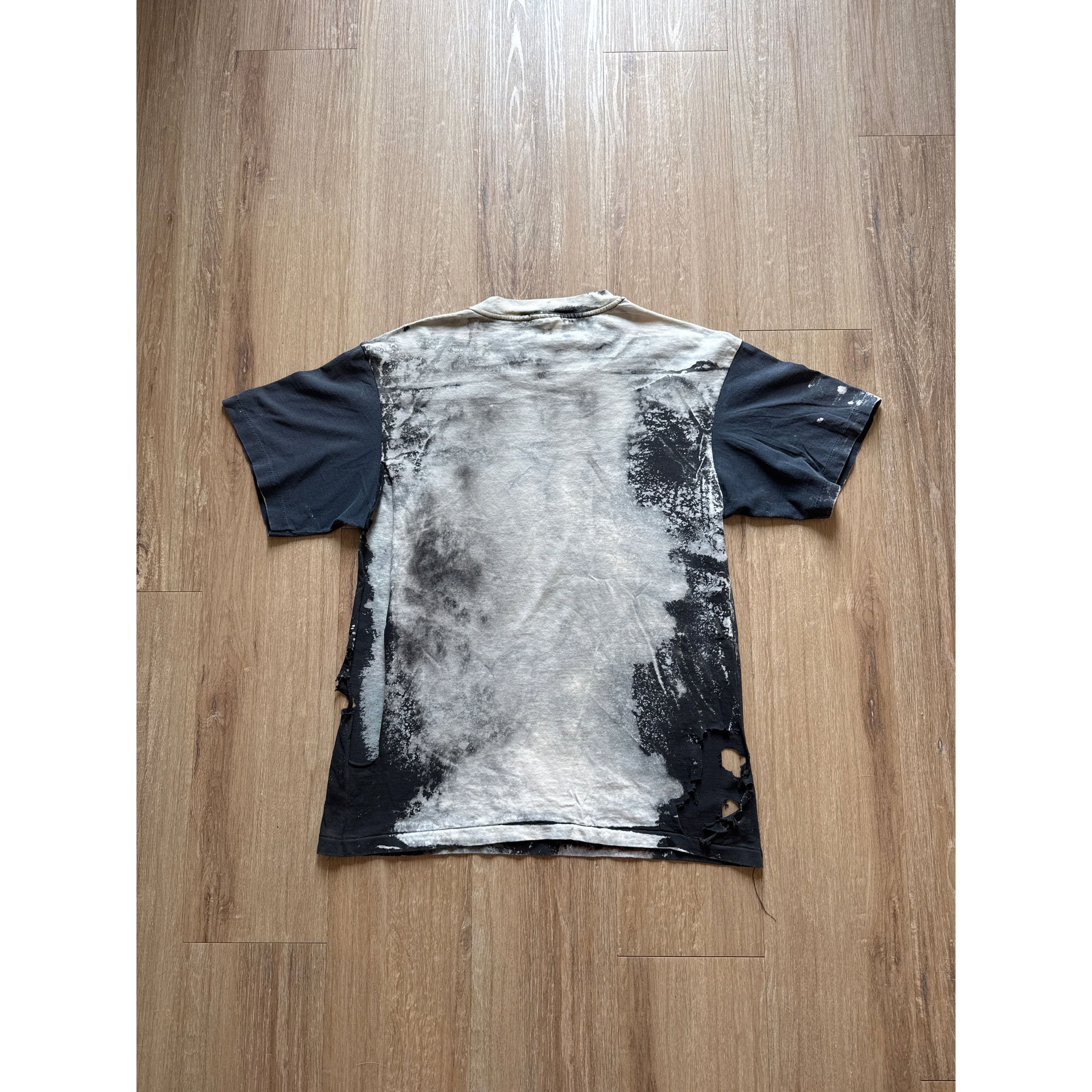 Vintage Vintage 90s Malcolm X Mosquito Head Thrashed Tee Size US L / EU 52-54 / 3 - 4 Thumbnail