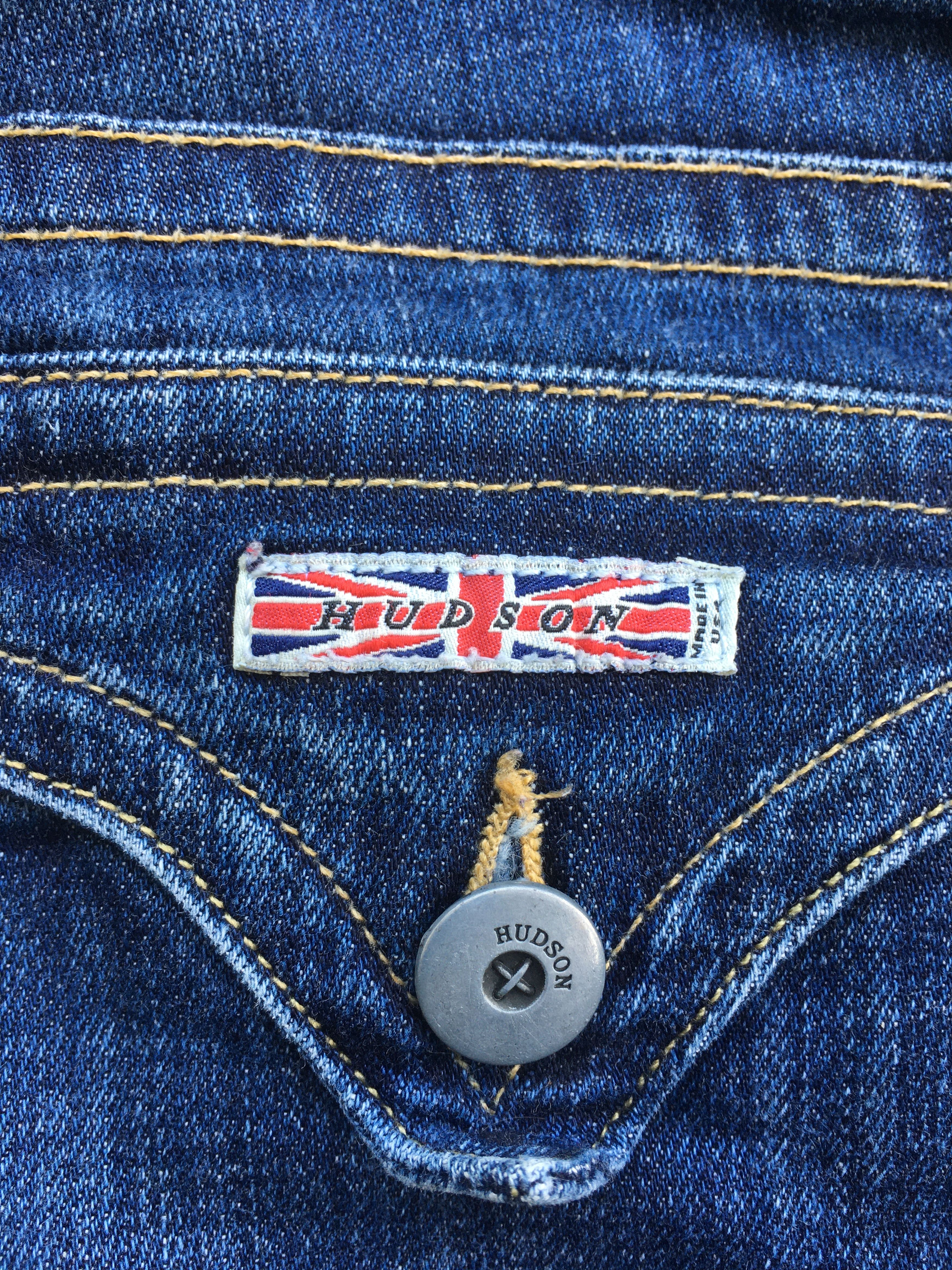 Designer × Jean Hudson Bootcut Flared Jeans D-955 Size 30" / US 8 / IT 44 - 10 Thumbnail