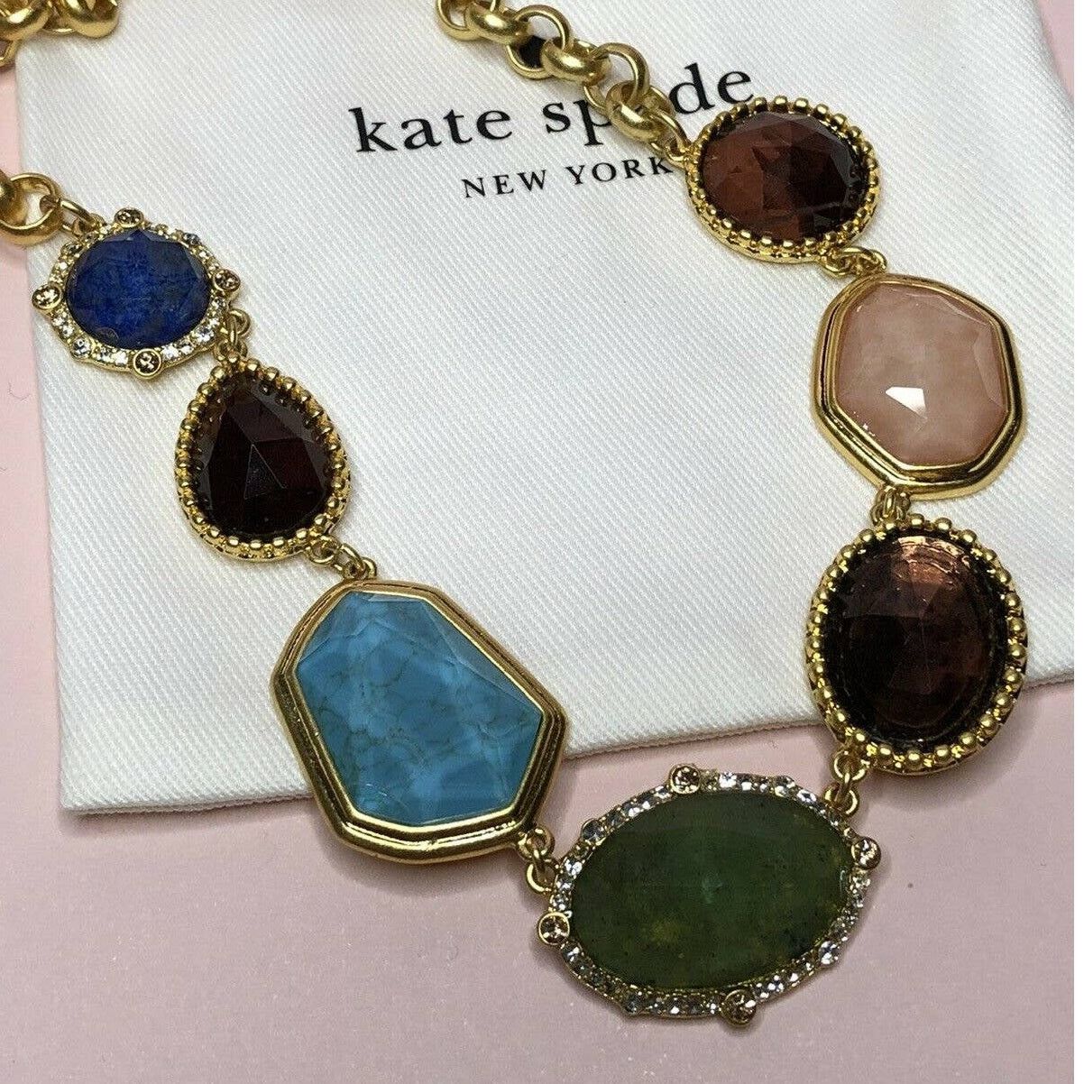 Kate Spade Kate Spade MultiColor Stone Statement necklace Size ONE SIZE - 2 Thumbnail