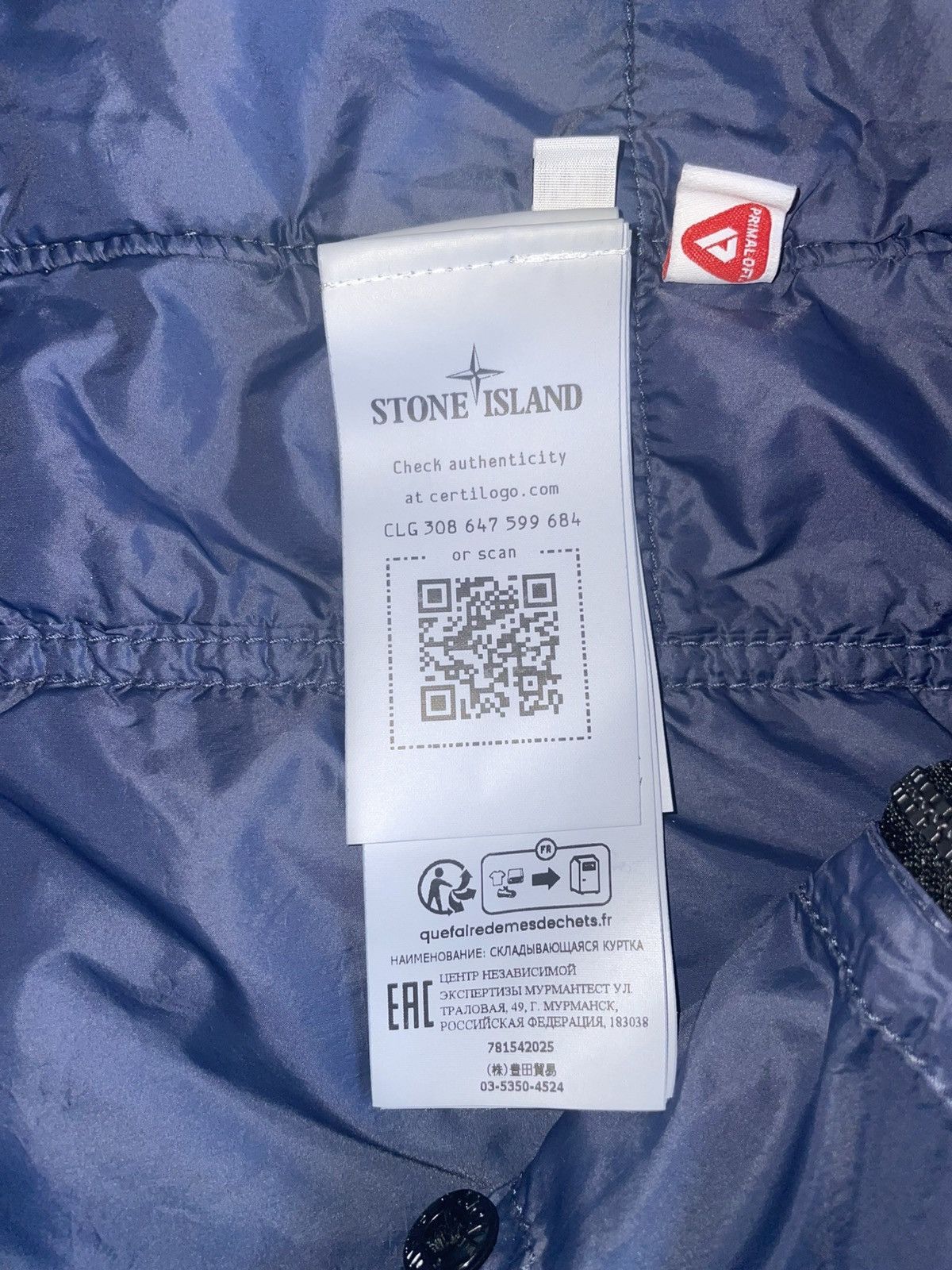 Stone Island Stone island micro yarn with primaloft Size US XXL / EU 58 / 5 - 13 Thumbnail