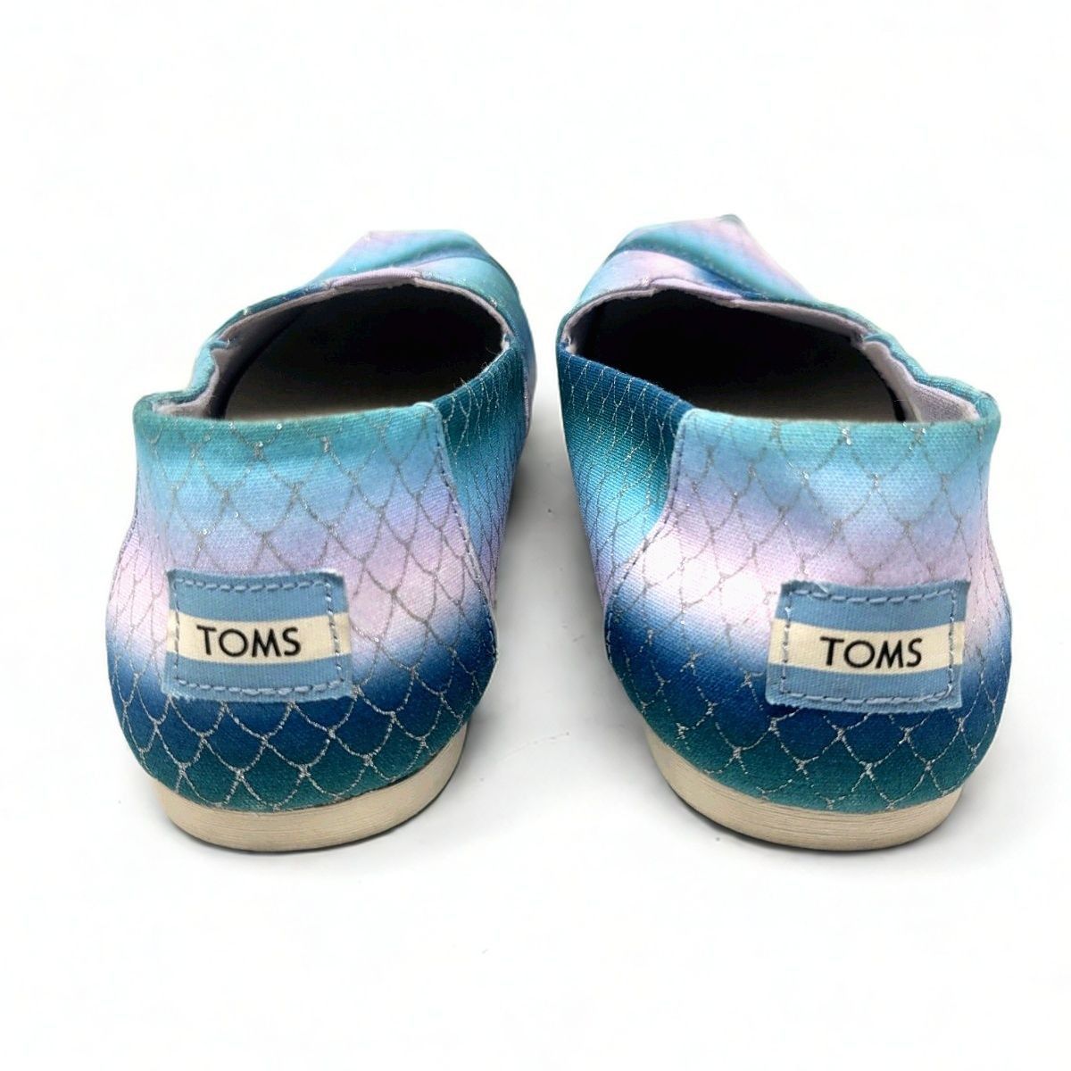 Toms TOMS Alpargata Mermaid Scale Flats Canvas Slip On Size 9 Size US 9 / IT 39 - 4 Thumbnail