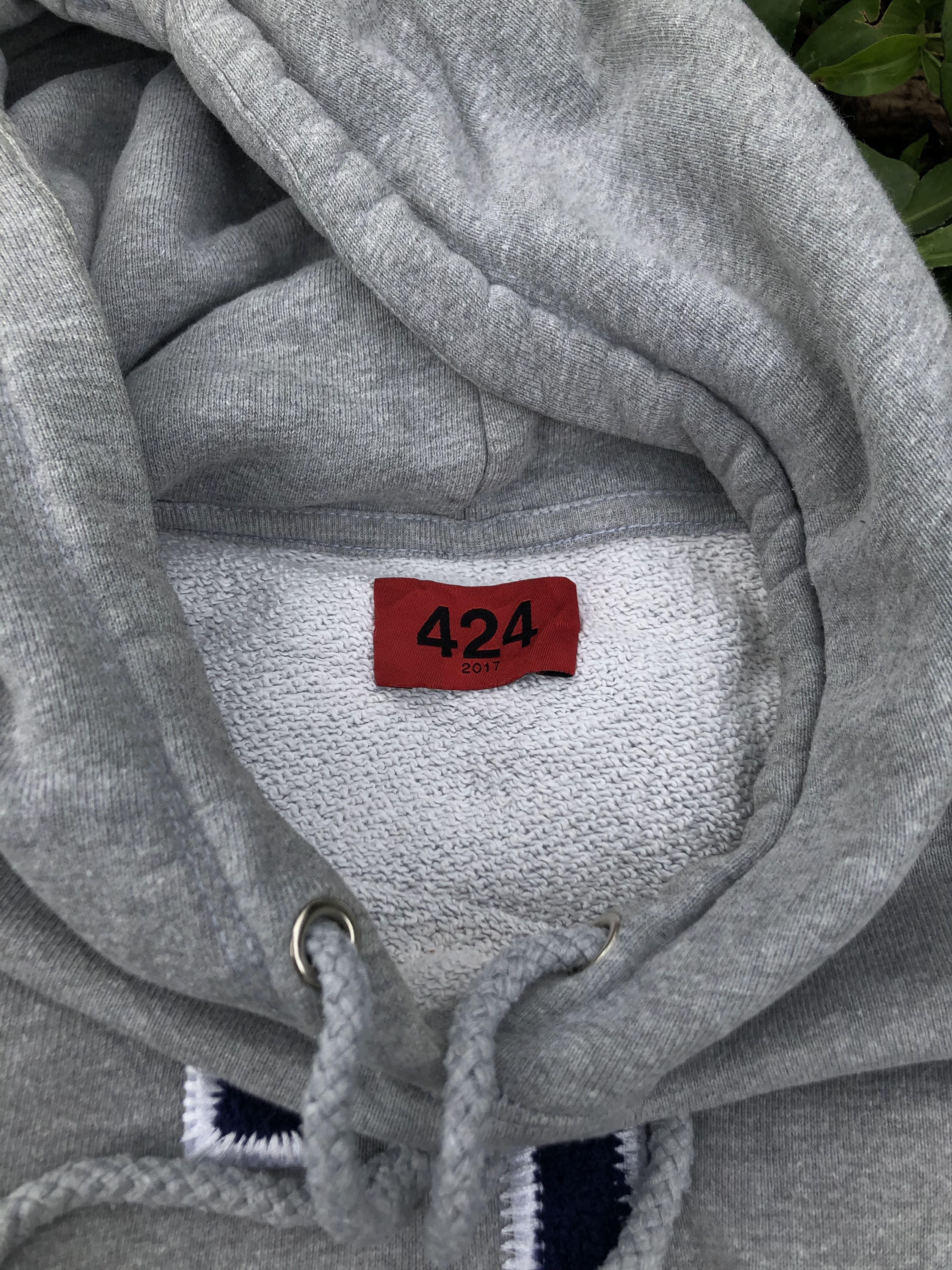 424 424 university logo hoodie grey Size US L / EU 52-54 / 3 - 2 Thumbnail