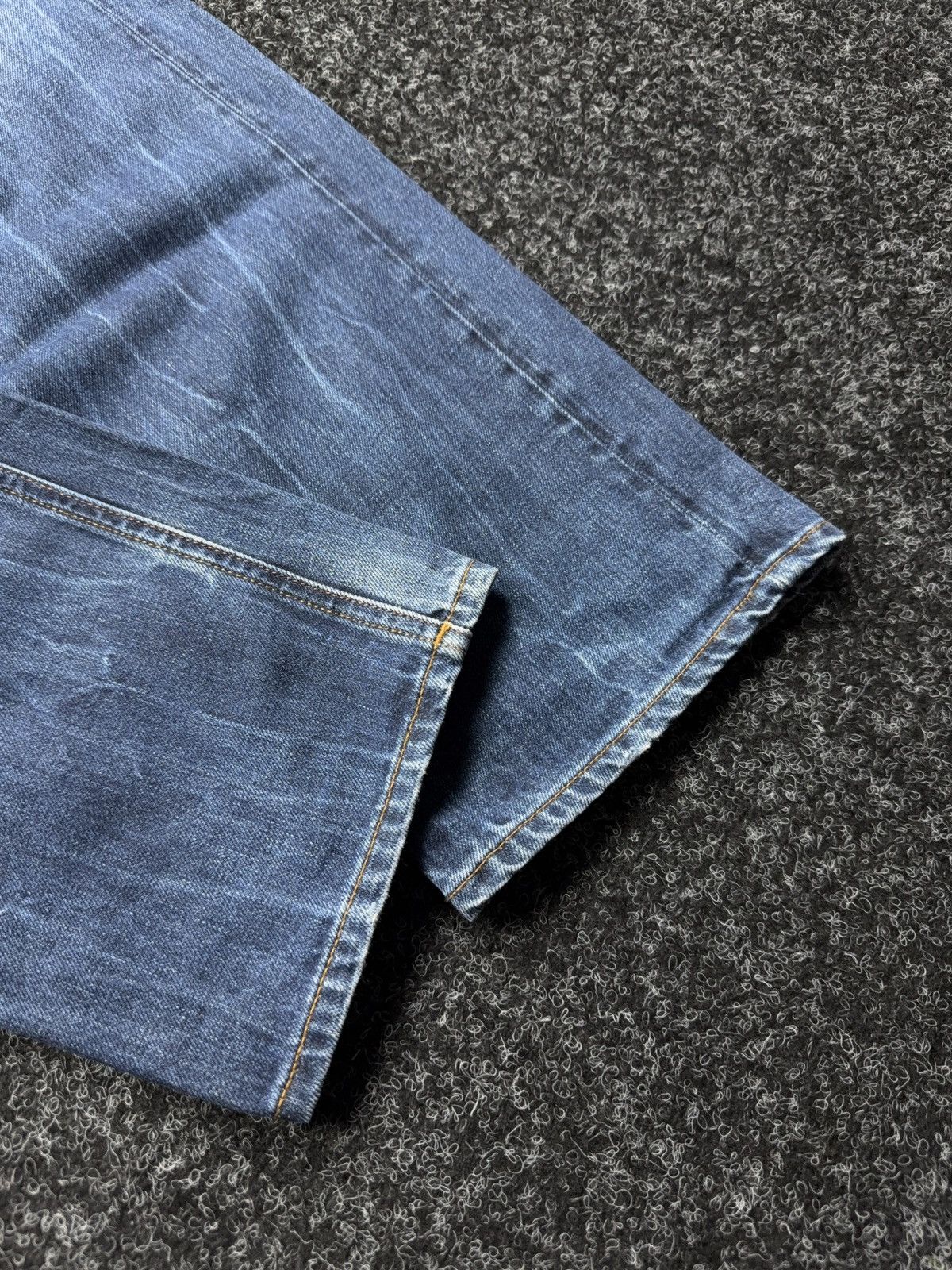 G-Star Vntg 00s G-Star RAW Y2K Faded Zip Pocket Rock Denim Jeans Size US 32 / EU 48 - 4 Thumbnail