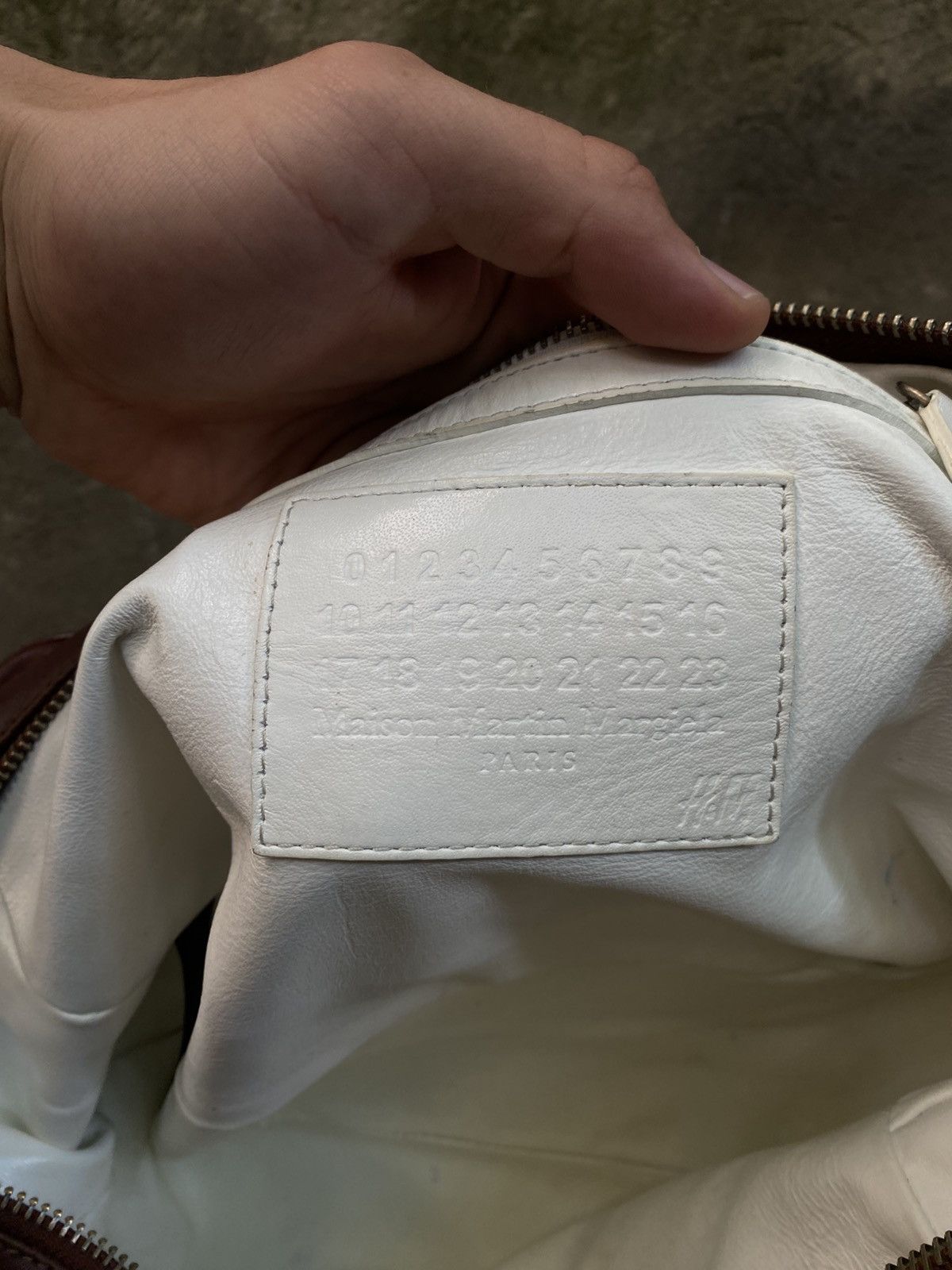 H&M × Maison Margiela × Vintage Maison Margiela x H&M Double Side Leather Bag Size ONE SIZE - 11 Thumbnail