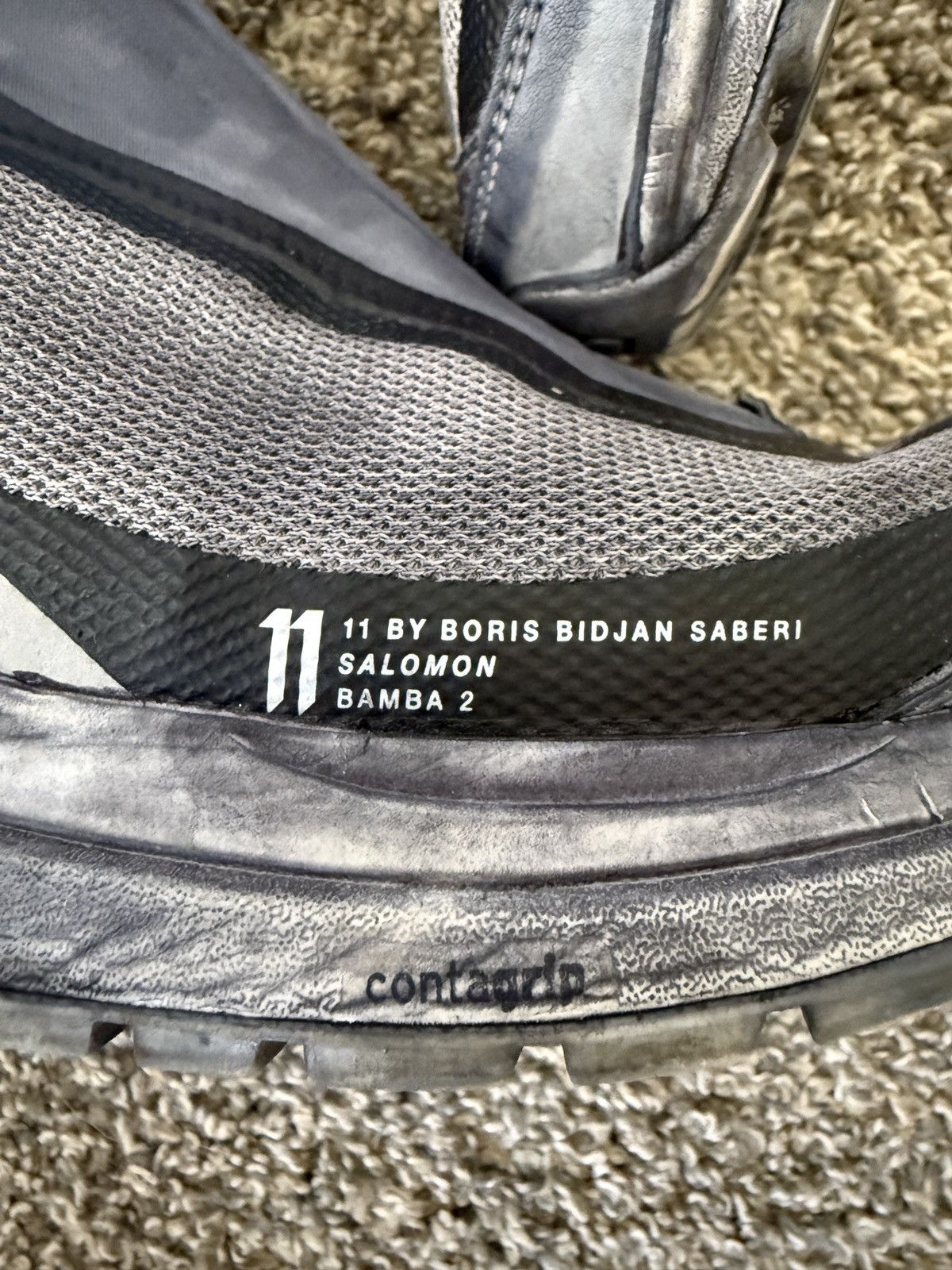 Salomon 11 by Boris Bidjan Saberi x Salomon Bamba 2 High Sneakers Size US 10 / EU 43 - 6 Thumbnail