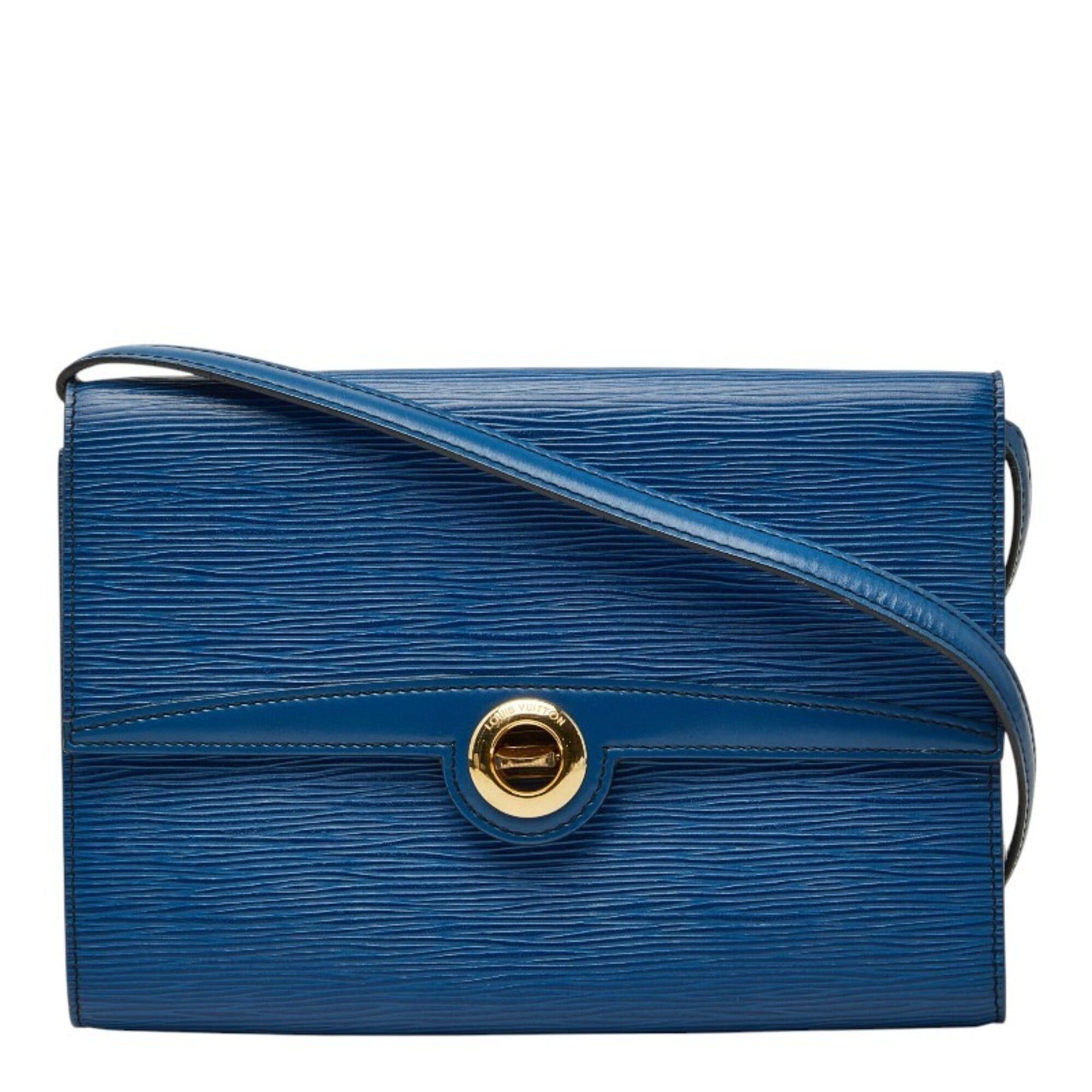 Louis Vuitton Louis Vuitton Epi Pochette Arche Shoulder Bag M52575 Toledo Blue Leather Women's LOUIS VUITTON Size ONE SIZE - 1 Thumbnail