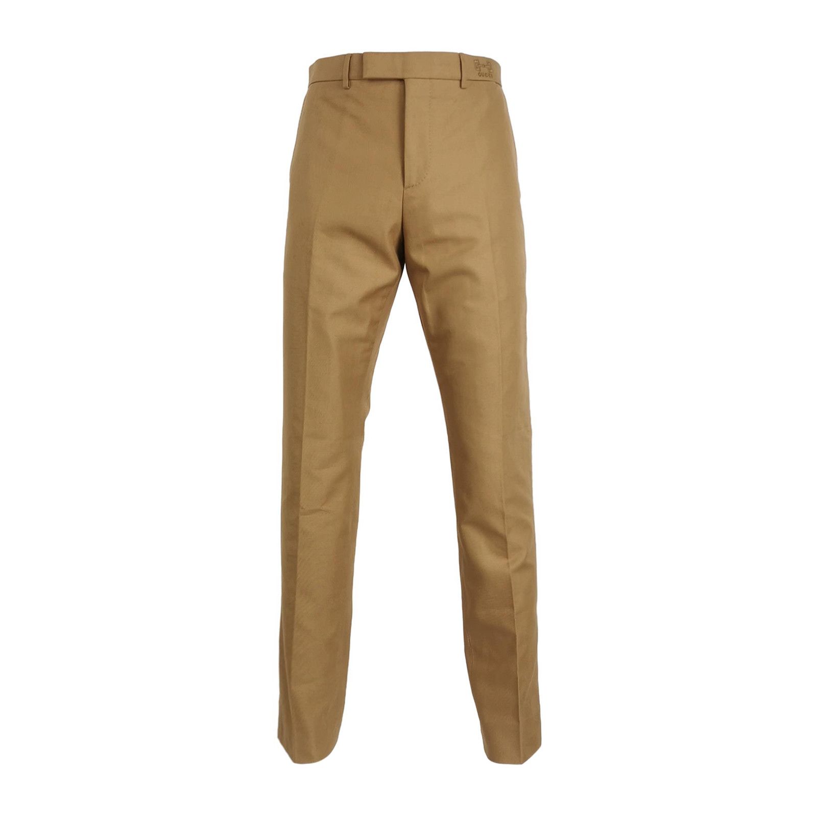 Gucci Gucci Embroidered Logo Chino Pants 50 Size US 34 / EU 50 - 1 Thumbnail