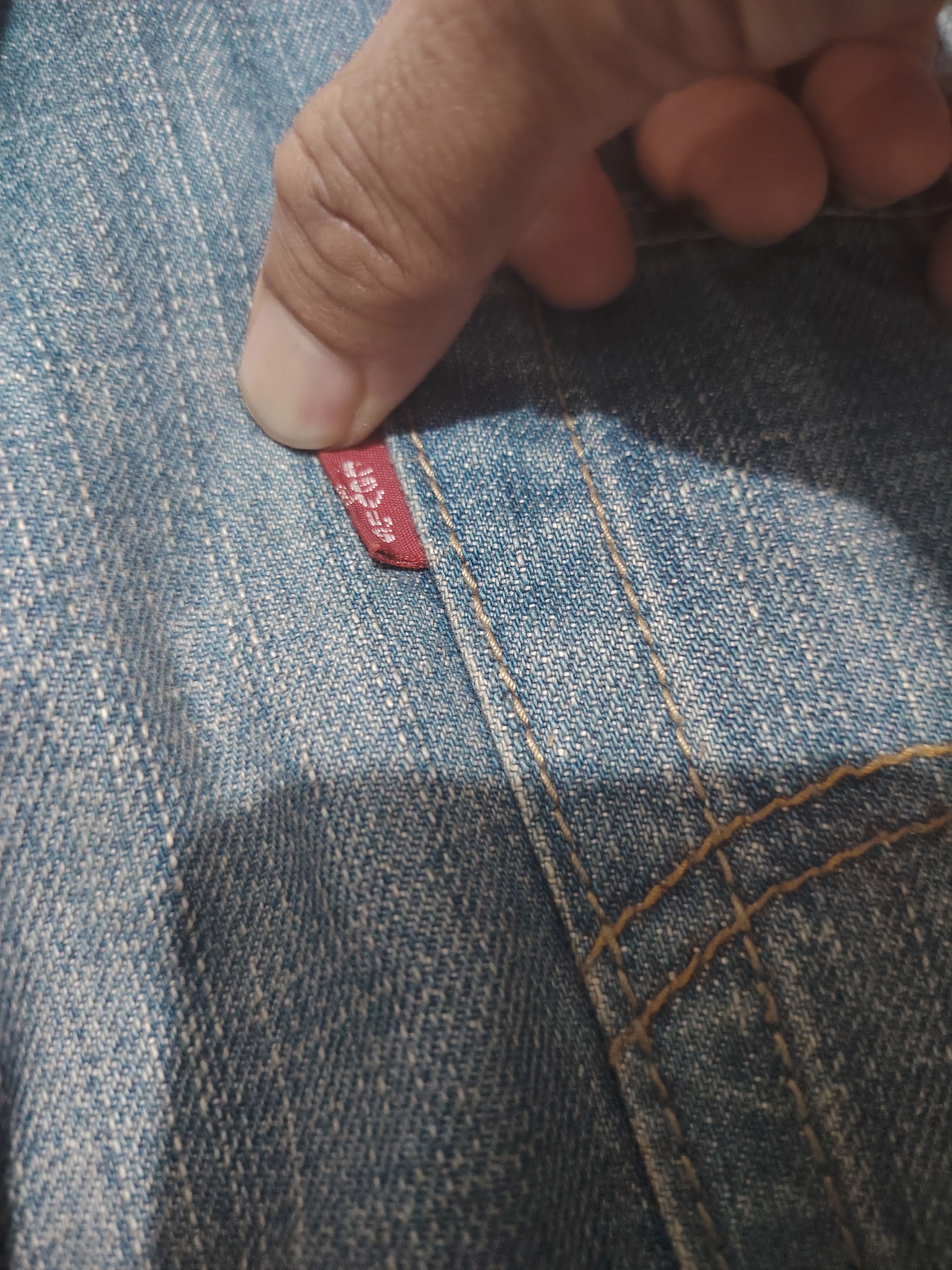 Levi's Japanese Levi's Loose Straight Distressed Denim Size US 30 / EU 46 - 16 Thumbnail