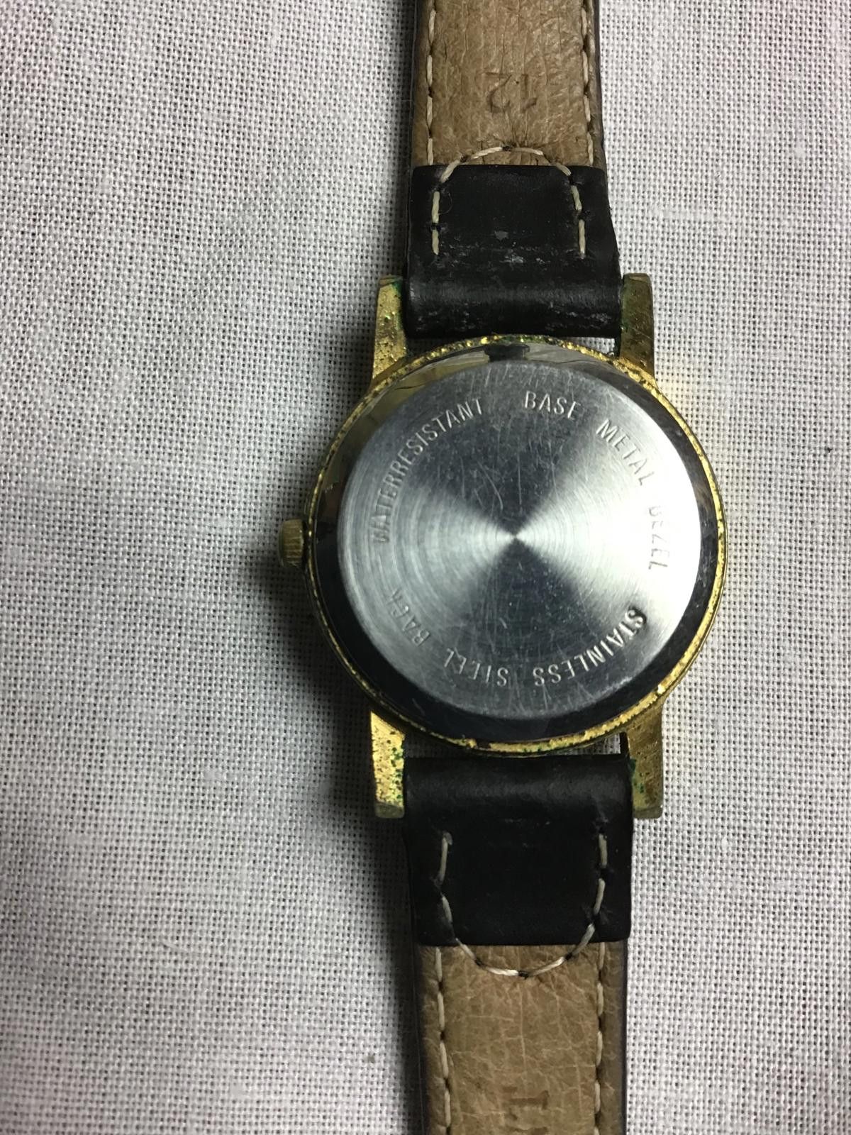 Kodak Kodak Official Sponsor Olympic Watch with Black Leather Band Size ONE SIZE - 5 Thumbnail