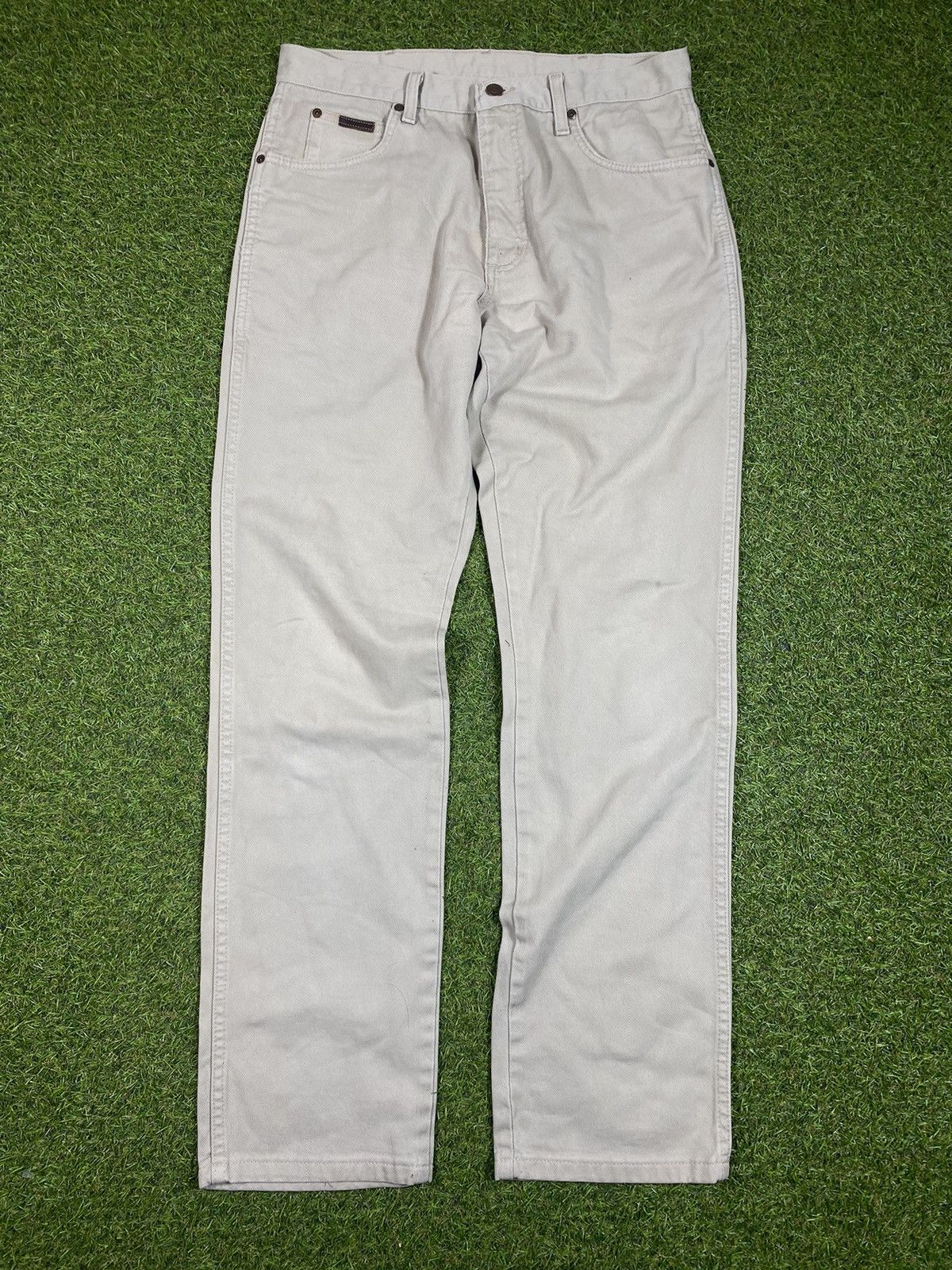 Wrangler Vintage 90s Wrangler jeans denim streetwear style size 34x34 Size US 34 / EU 50 - 4 Thumbnail