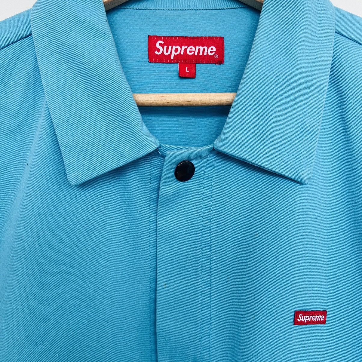 Supreme Rare vintage Supreme box logo Work Jacket Size US L / EU 52-54 / 3 - 3 Thumbnail