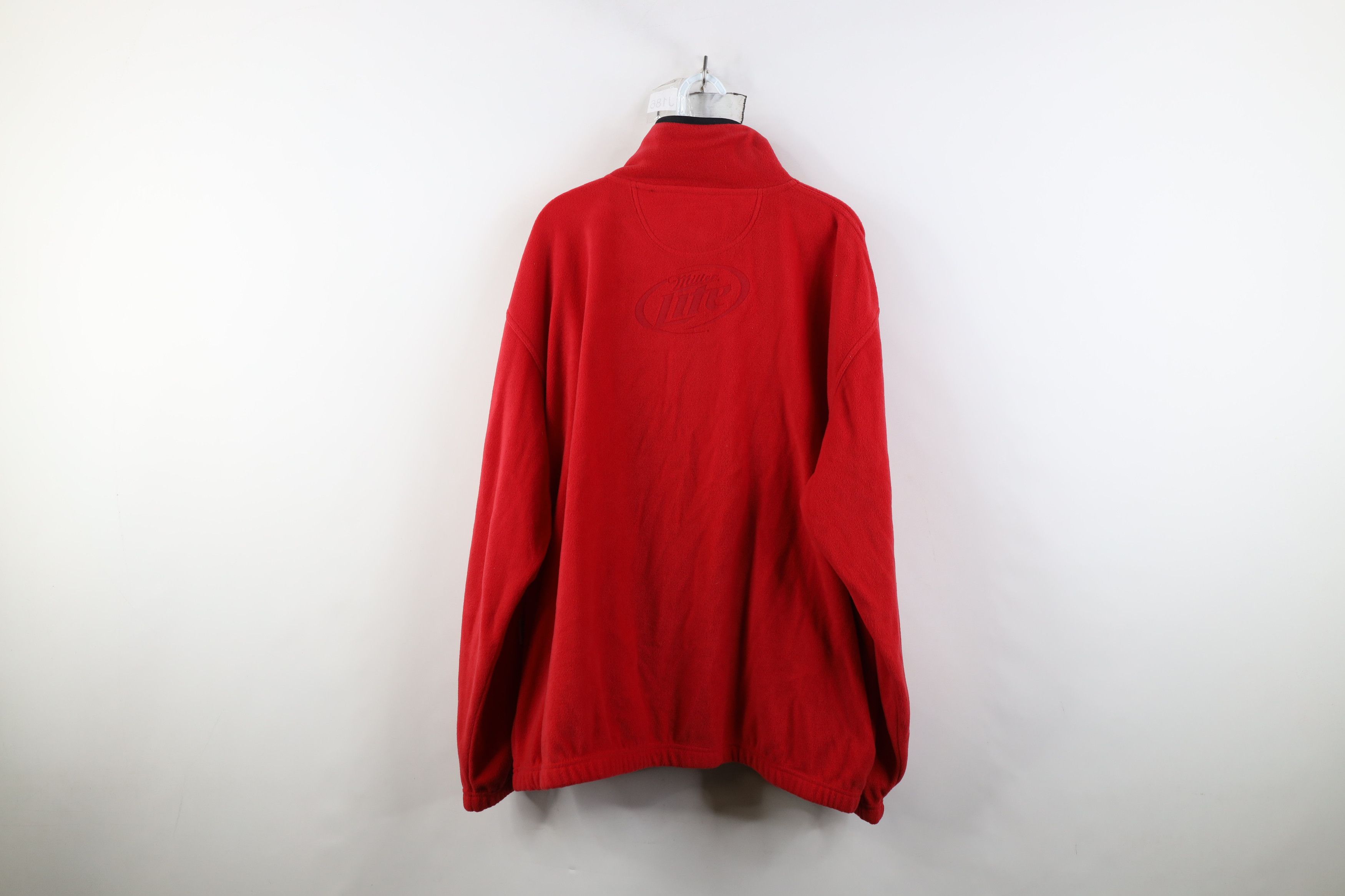 Vintage Vintage 90s Y2K Beer Detroit Red Wings Hockey Fleece Jacket Size US XL / EU 56 / 4 - 13 Thumbnail