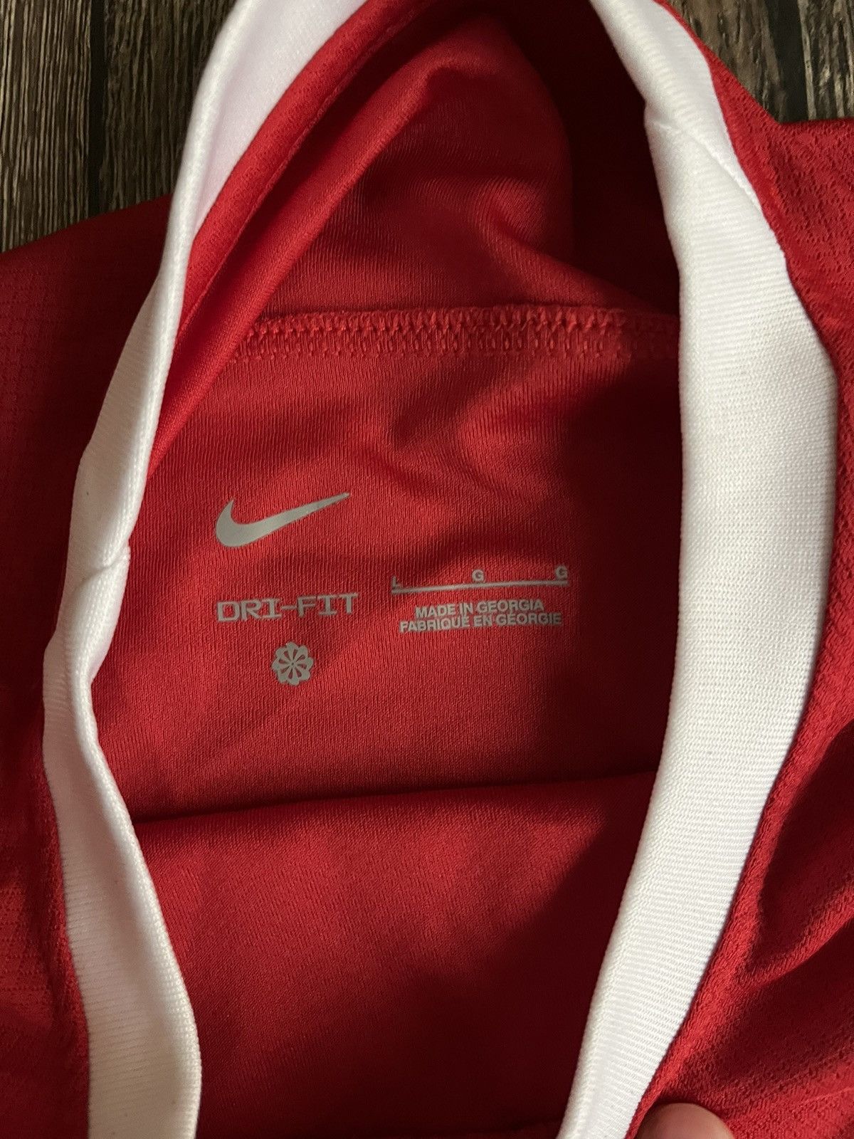 Nike Nike Liverpool 2023/2024 Home Soccer Football Jersey Size US L / EU 52-54 / 3 - 5 Thumbnail