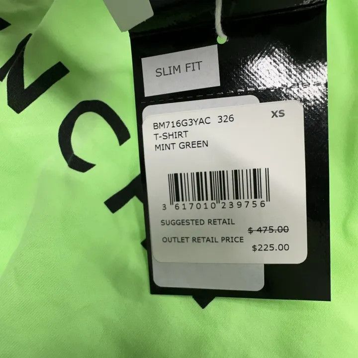 Givenchy Givenchy Givenchy FW22 Logo Print Short Sleeve Tshirt -250 Size US XS / EU 42 / 0 - 5 Thumbnail