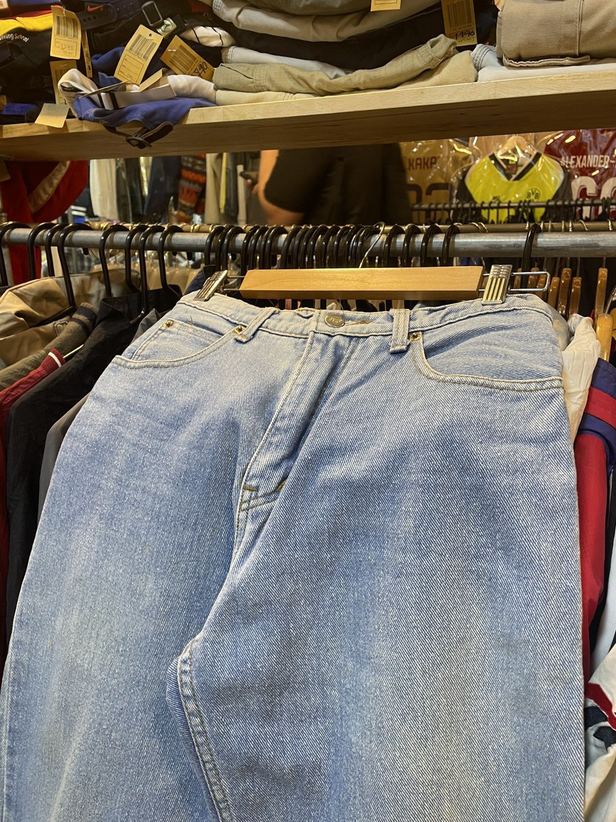 Nike Vintage Nike Denim Pants Size US 30 / EU 46 - 3 Thumbnail