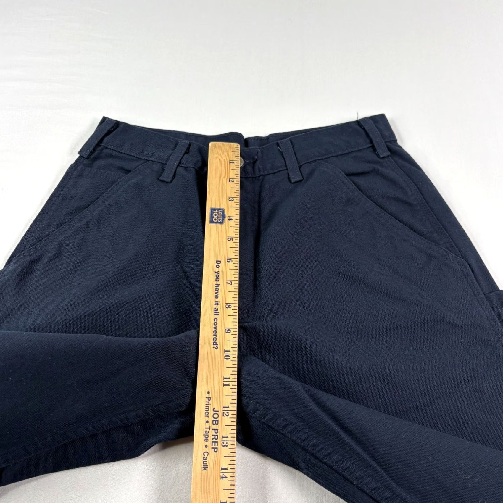 Carhartt Carhartt Pants Mens 31x30 Blue Carpenter Duck Utility Workwear Relaxed Fit NEW Size US 31 - 6 Thumbnail