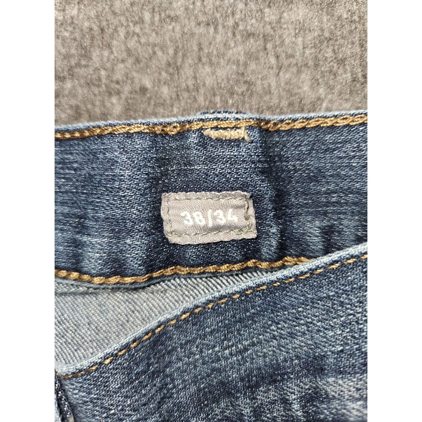 Ariat Ariat Rebar M4 Relaxed Boot Jeans Mens 38x34 Medium Blue Denim Stretch Bootcut 5-Pocket Logo Pocket Size US 38 / EU 54 - 3 Thumbnail