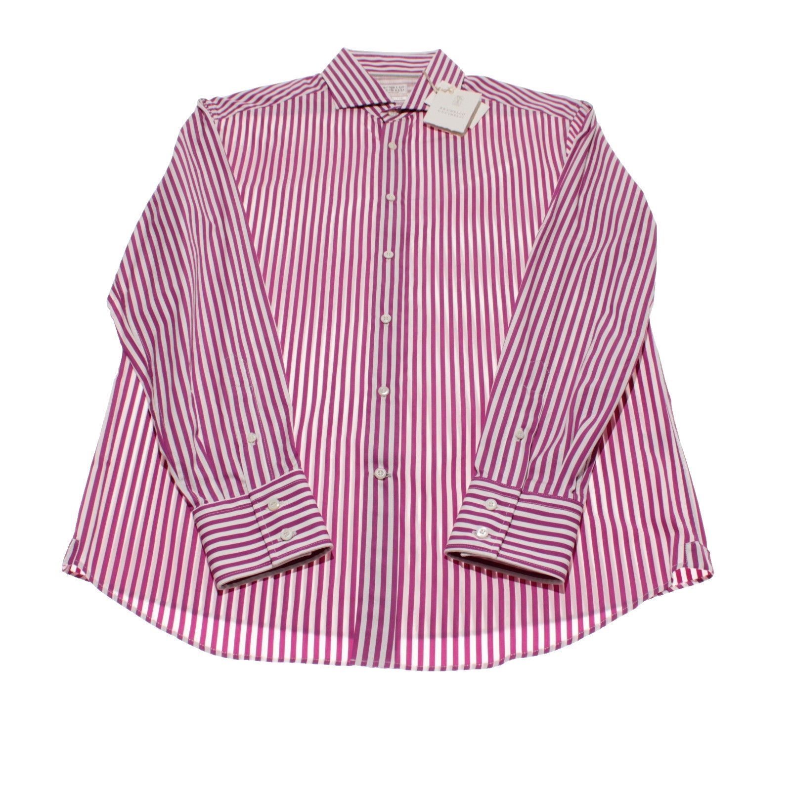 Brunello Cucinelli Brunello Cucinelli New with tags Shirt Size M US In Pink Size US M / EU 48-50 / 2 - 3 Thumbnail